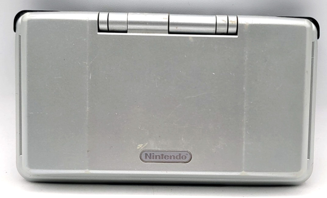 Nintendo DS Original NTR-001 Console – Titanium Silver – Plus Charger – Tested
