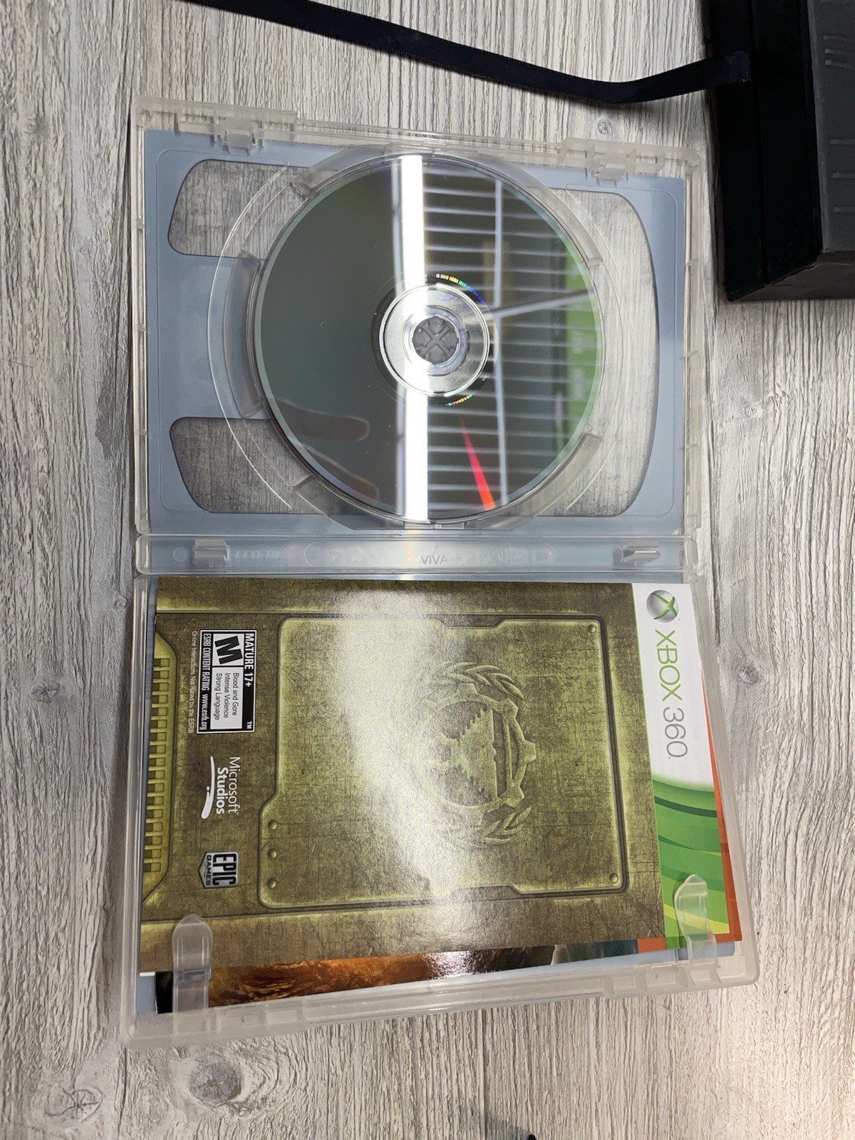 Xbox 360 Gears of War 3 Limited Edition Octus Award Box CIB Tested Works