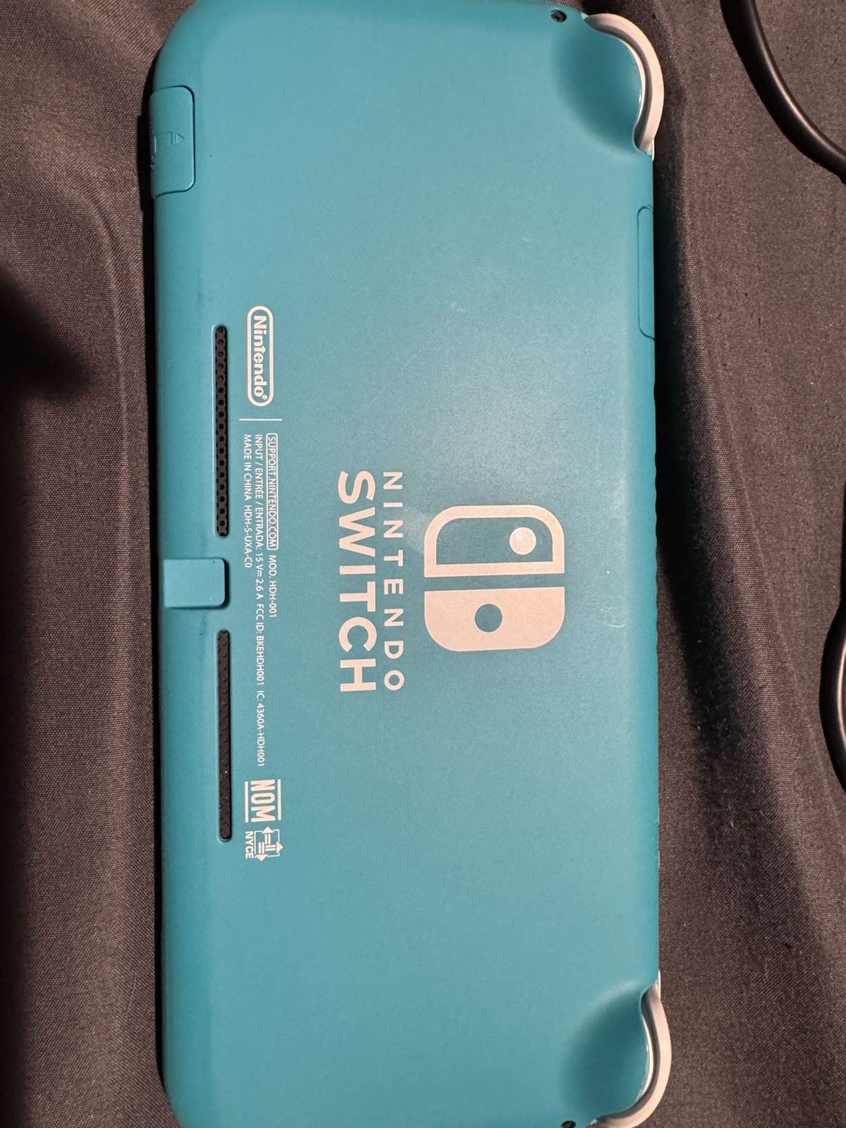 Nintendo Switch Lite, Turqoise, Less Than 60 Hours Played, No Box