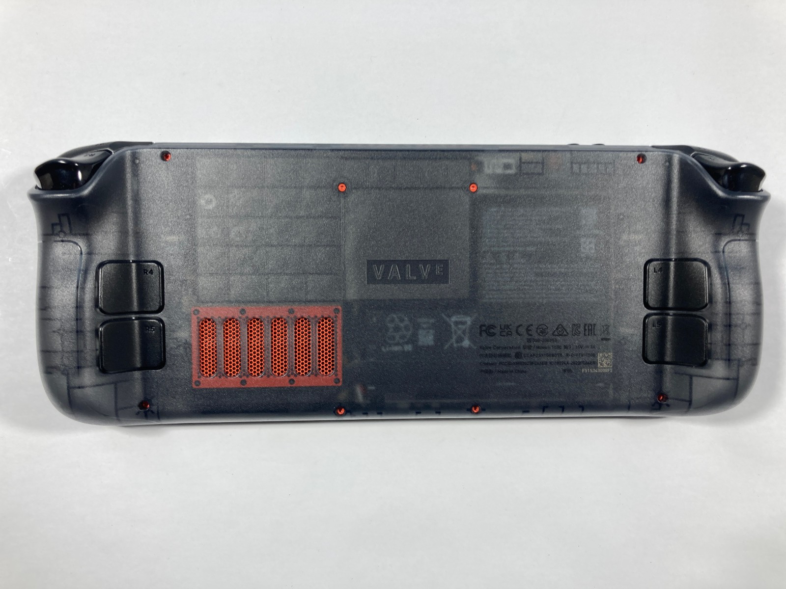 Valve Steam Deck Limited Edition OLED 1TB Handheld Console – Crack on Rear Screw