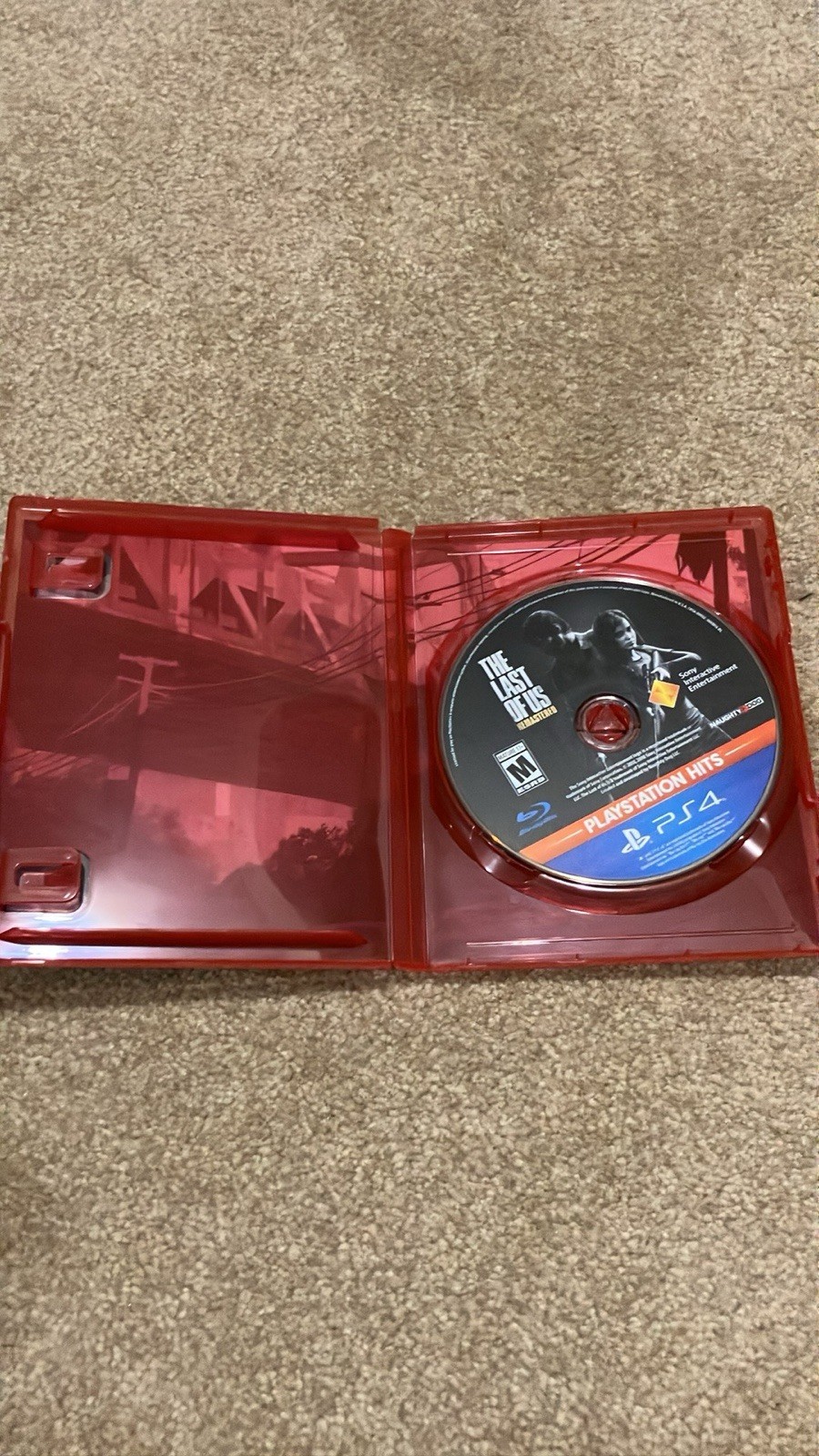 Sony The Last of Us Remastered PS4 2014 M PlayStation Hits Online NTSC-U/C