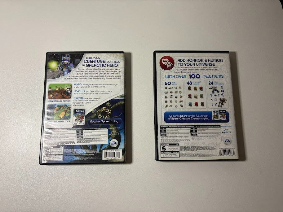Spore: Galactic Adventures + Creepy & Cute Expansion packs (Windows/Mac, 2009)