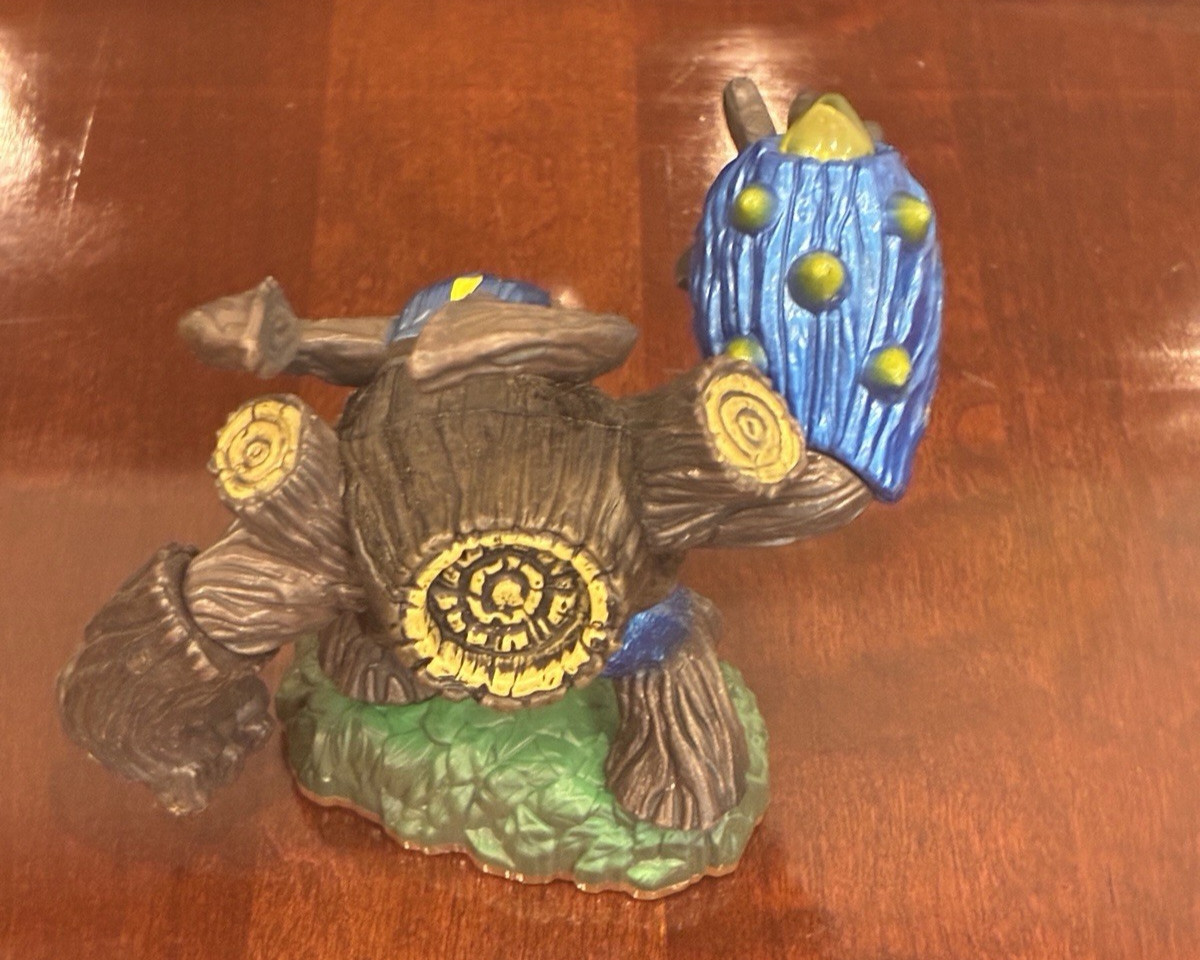 Skylanders Giants Gnarly Tree Rex Figure Blue Variant 2012 Tested