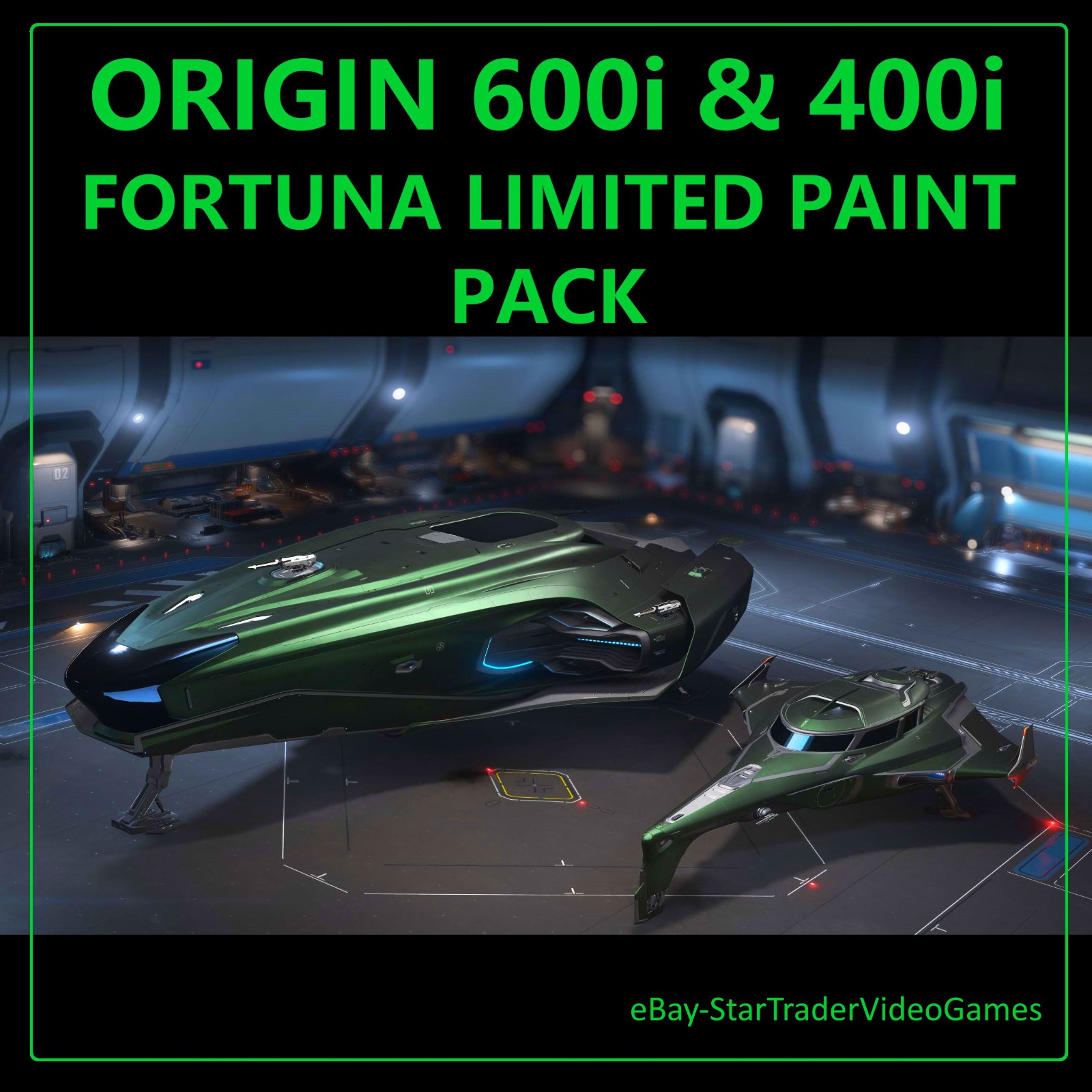 STAR CITIZEN PAINTS – ORIGIN 600i & 400i FORTUNA LIMITED PAINT PACK