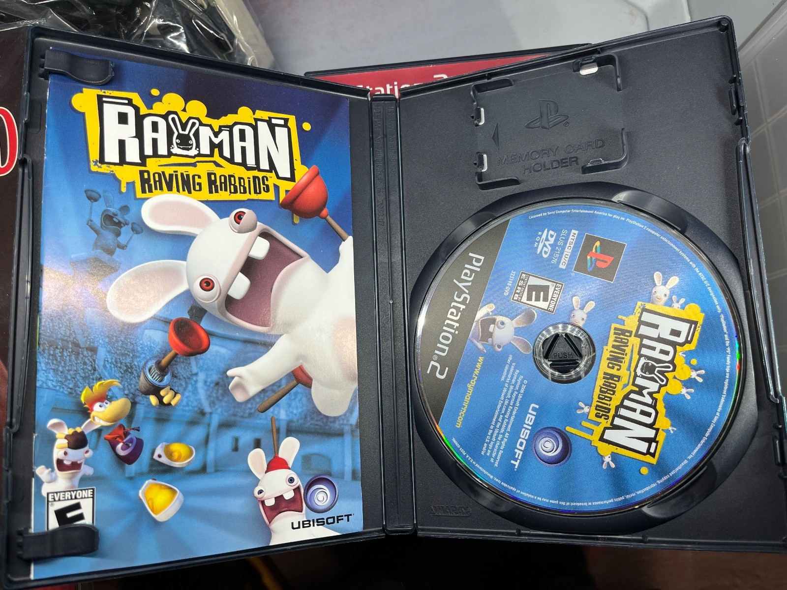 Rayman Raving Rabbids (Sony PlayStation 2, 2006), CIB, UNTESTED