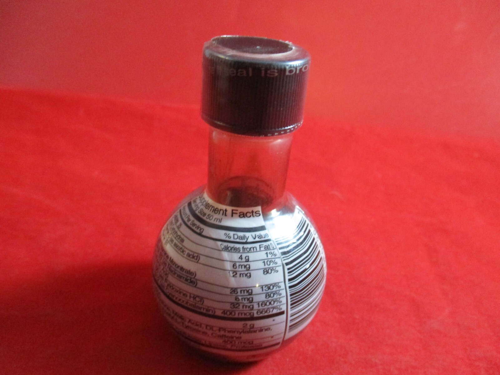 Mana Energy Potion Retro Plastic Bottle Think Geek **EXPIRED** but Sealed!