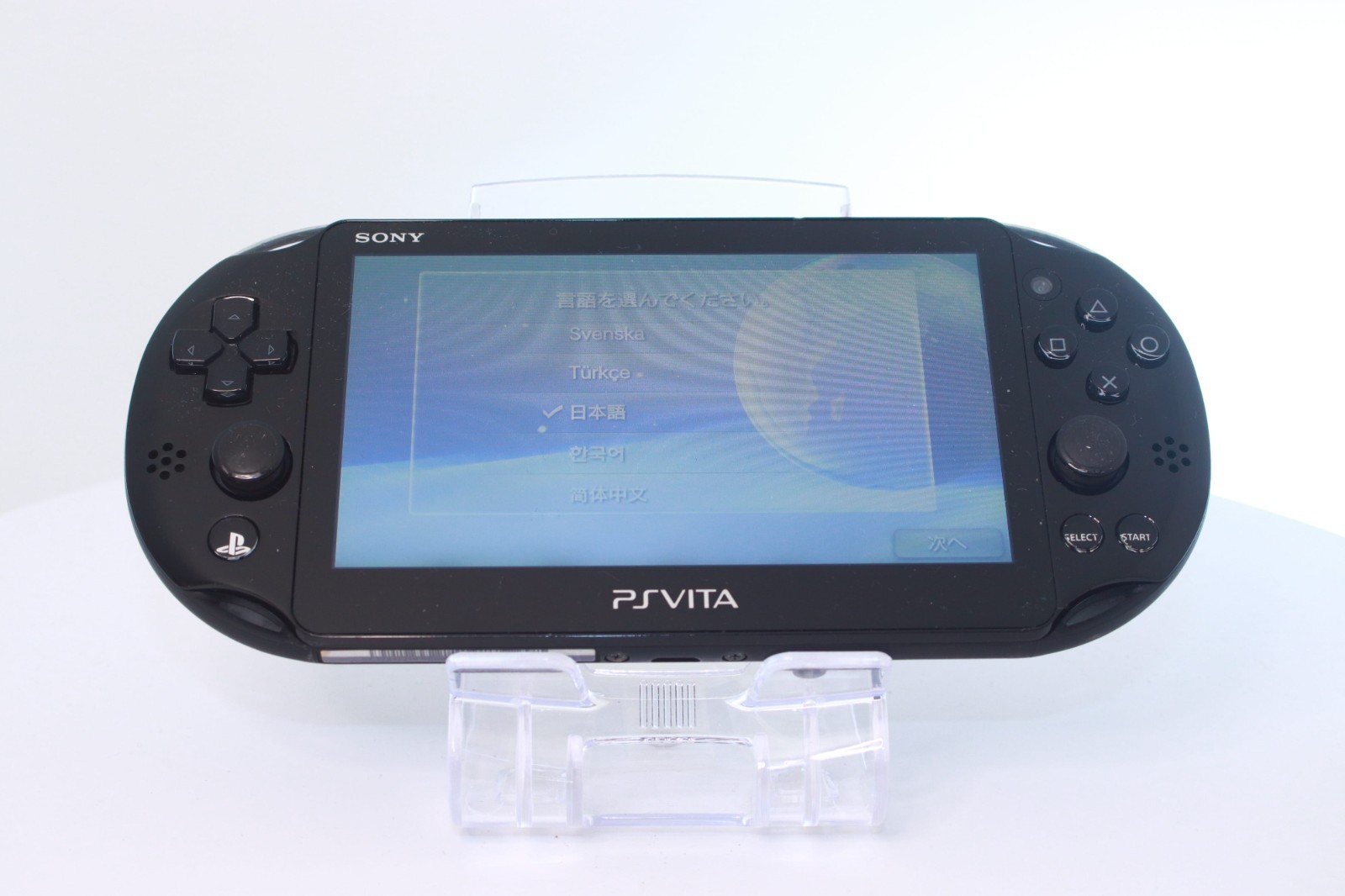 JP Game PS Vita PCH-2000 Black [ Rank：B]