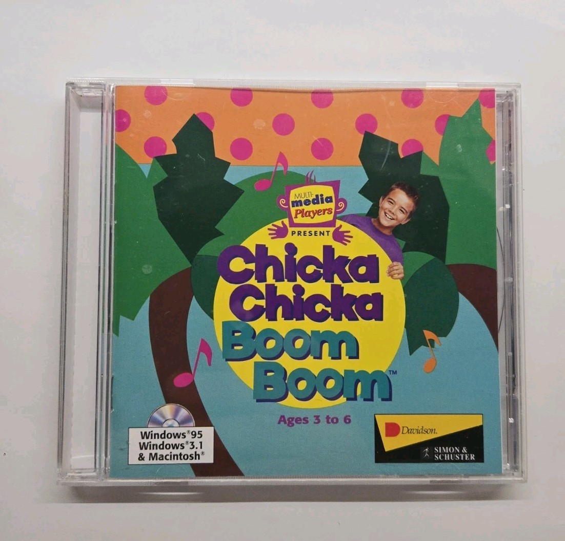 Chicka Chicka Book Boom (PC CD-ROM, 1995, Windows /MAC)