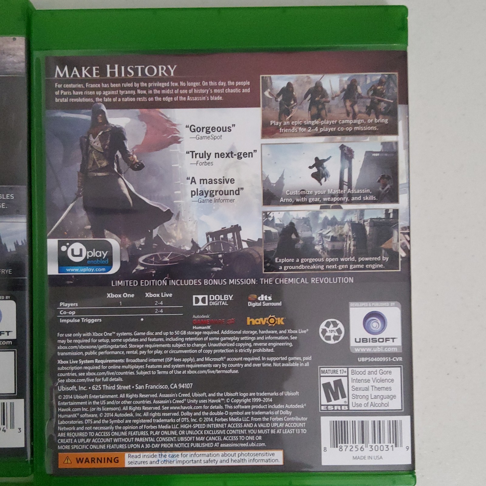 Assassin’s Creed Xbox One/SERIES Bundle Odyssey Unity Ezio Valhalla Syndicate