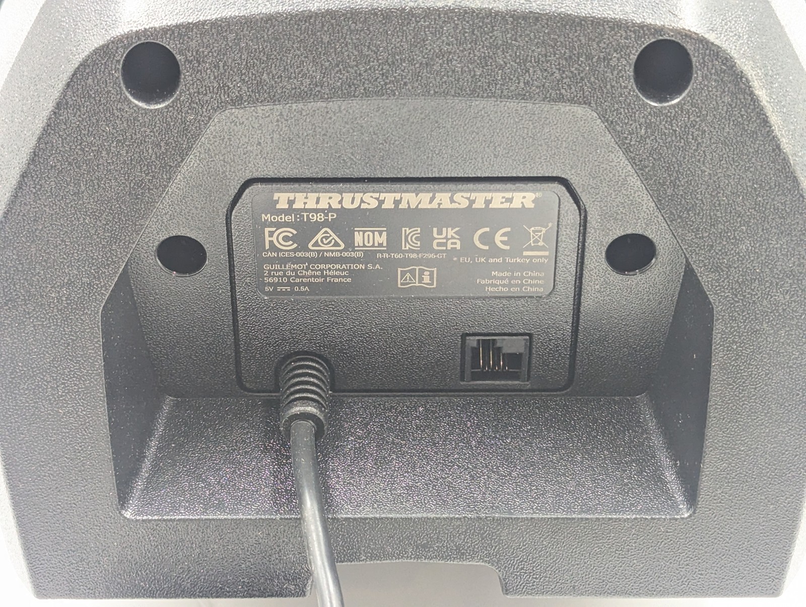 Thrustmaster T-98 Ferrari Racing Wheel & Pedal Set Wired (T98-P/T2PM) Black