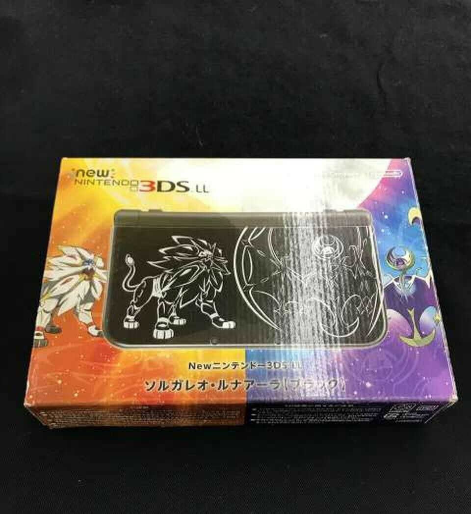 New NINTENDO 3DSLL Pokemon Solgaleo EDITION JPN IMPORT