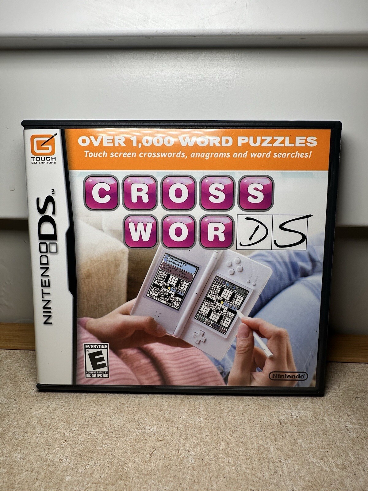 Crosswords – Nintendo DS Complete in Original Case and Manual Book Excellent