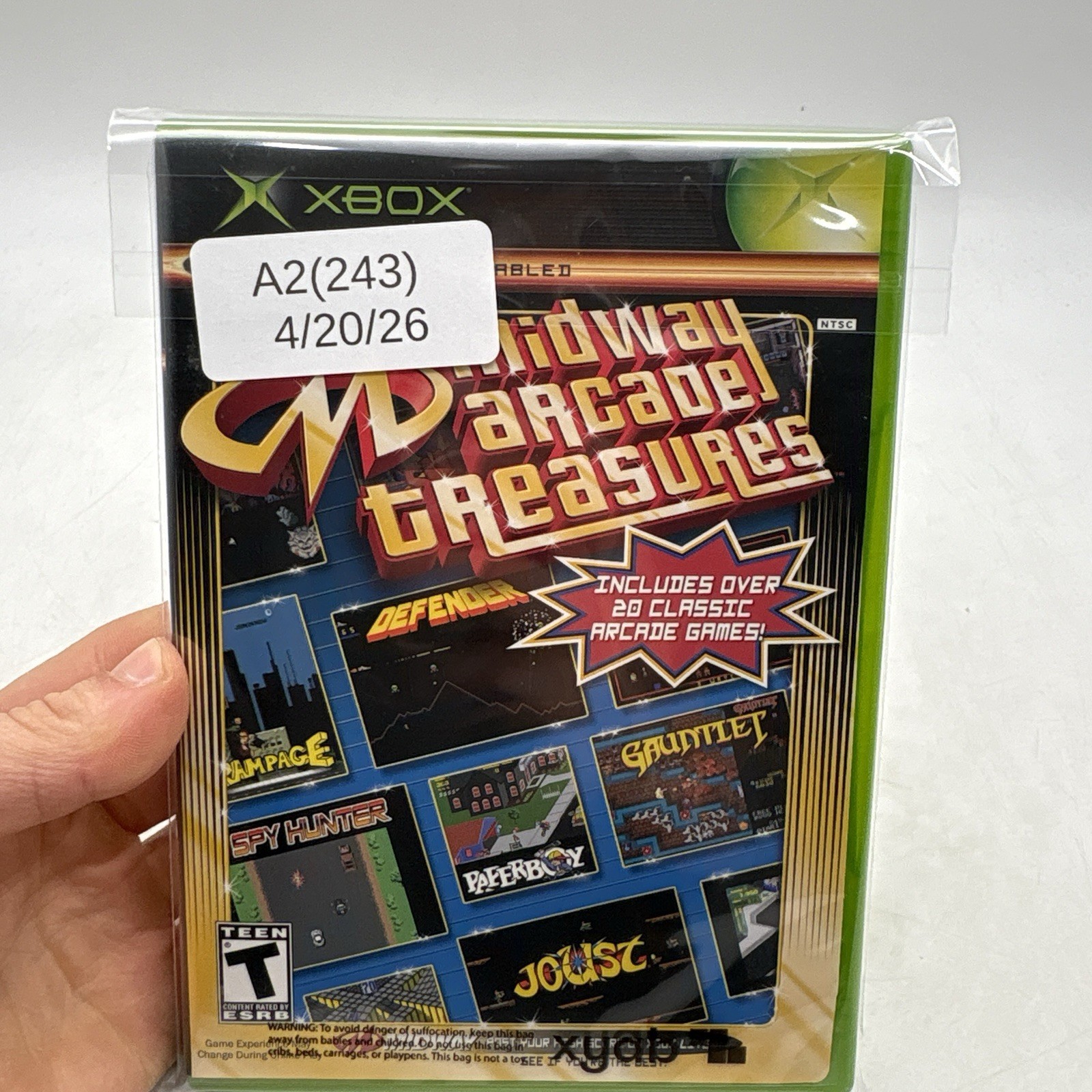 Midway Arcade Treasures Microsoft Original Xbox Complete w/ Manual CIB Tested