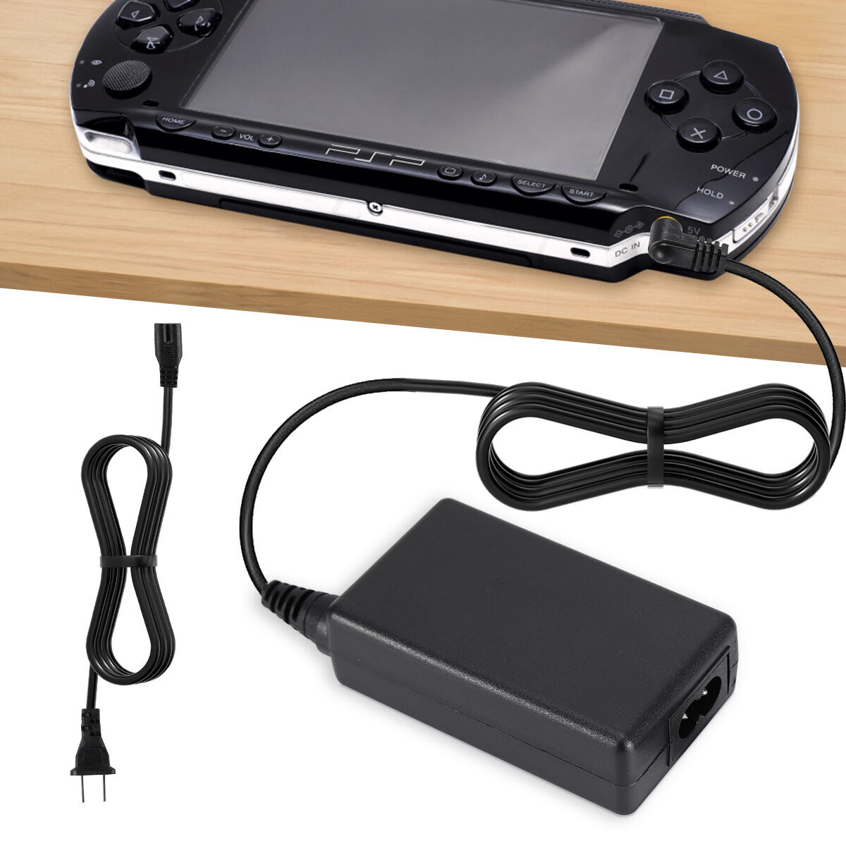 AC Adapter Home Wall Charger Power Supply for Sony PSP 3000 2000 1000 Slim Lite