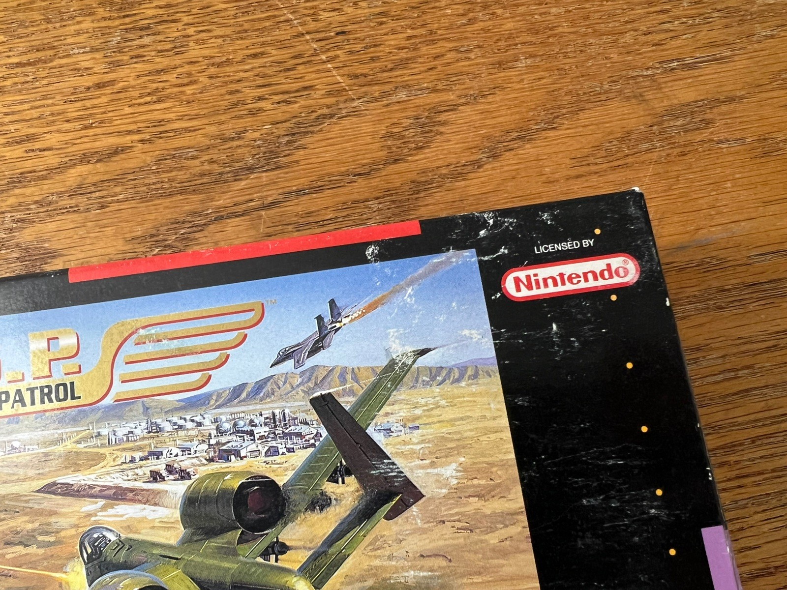 Air Strike Patrol A.S.P Super Nintendo Game Complete in Box W/ Manual CIB SNES