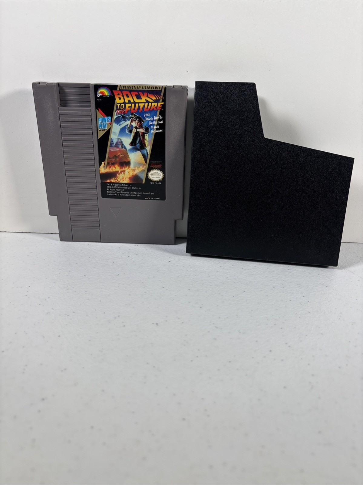 Back to the Future NES Game Clean Tested Authentic
