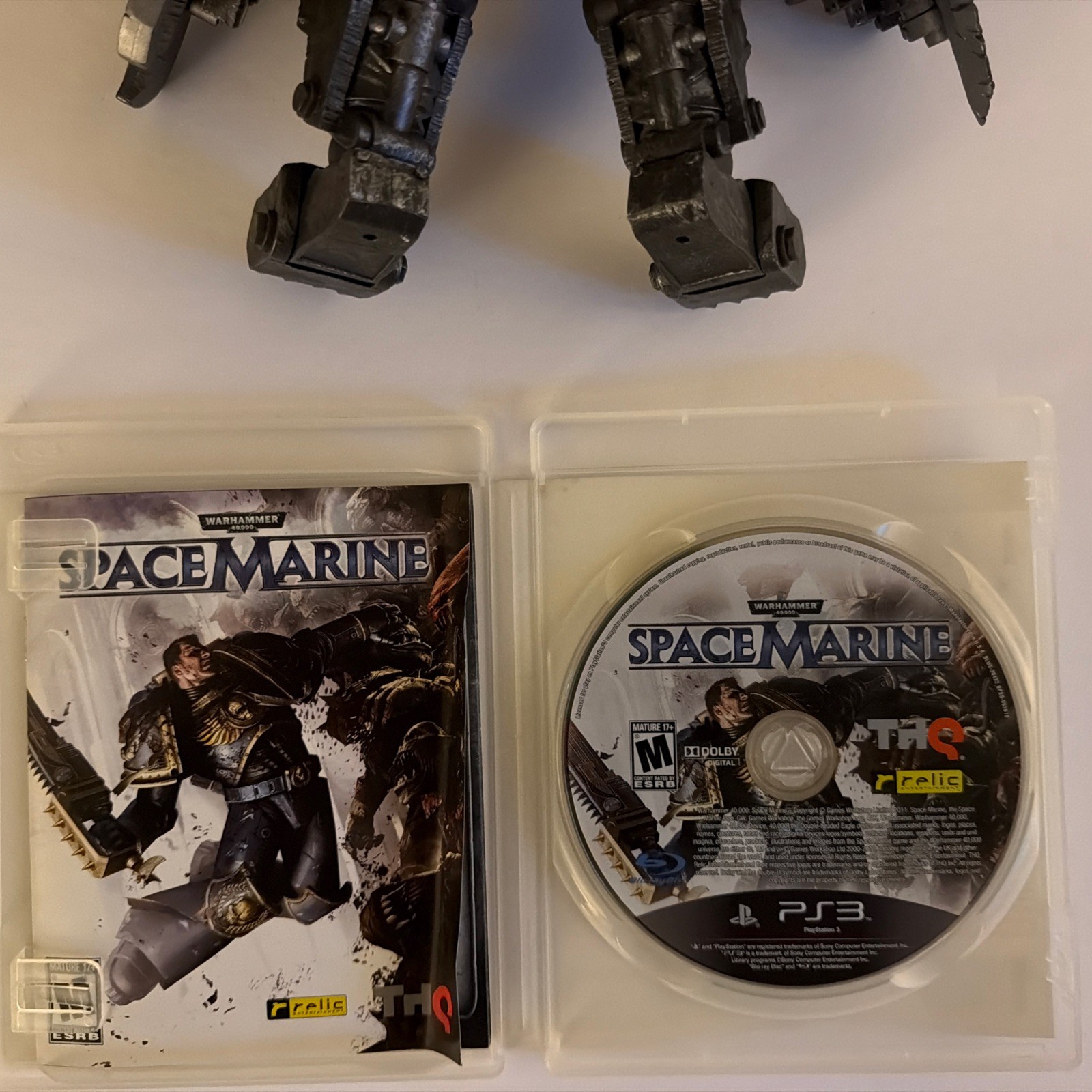 Sony PS3 Warhammer 40,000 Space Marine With 40k Ork
