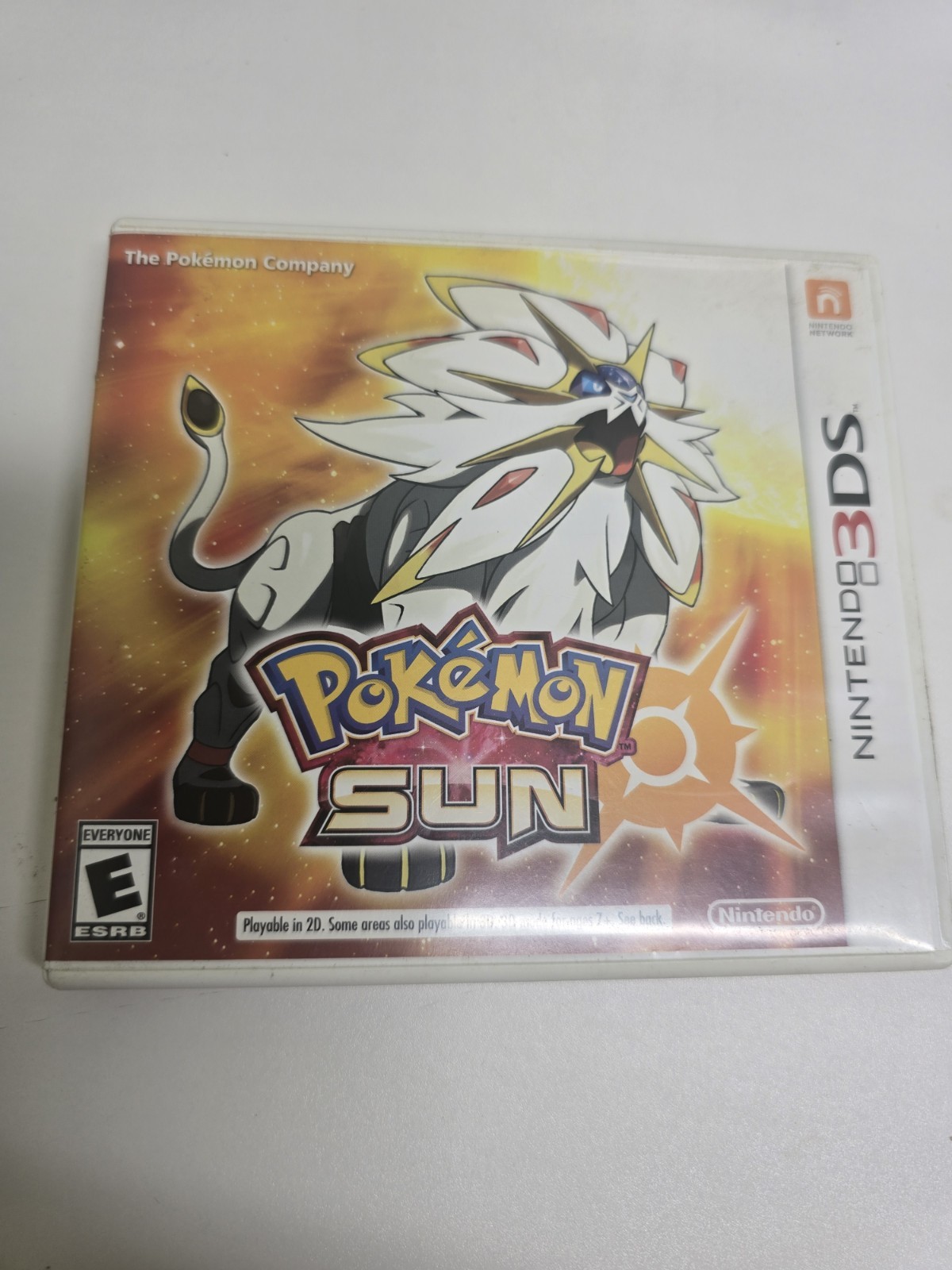 Pokémon Sun (Nintendo 3DS, 2016) Complete In Box CIB Authentic Tested Works Case