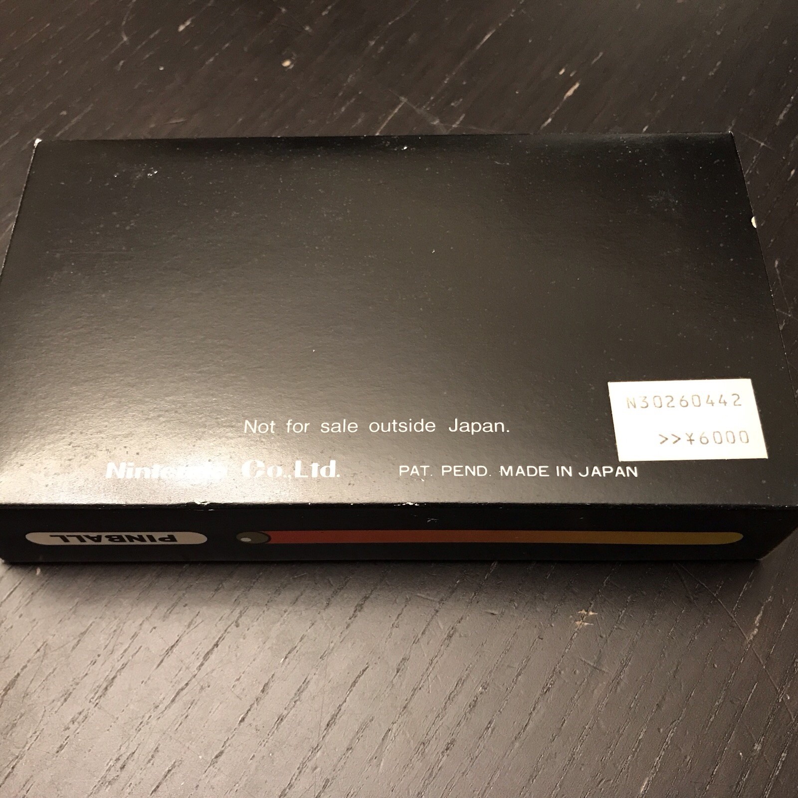 Nintendo Game And Watch Pinball PB-59 Japanese Amazing Collectors Condition NOS