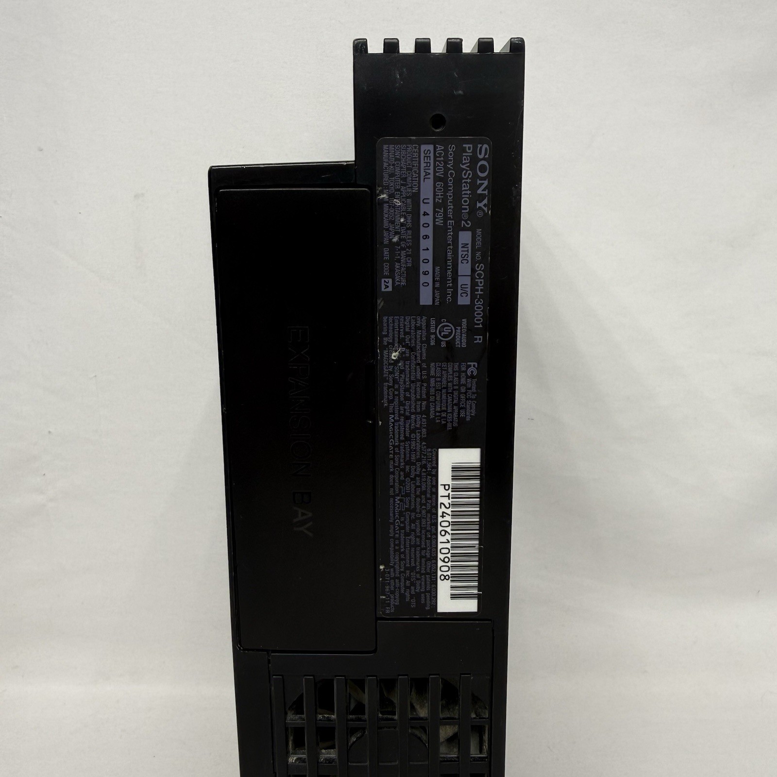 Sony PlayStation 2 PS2 Fat Console (SCPH-30001 R) w/ OEM AV & Power Tested