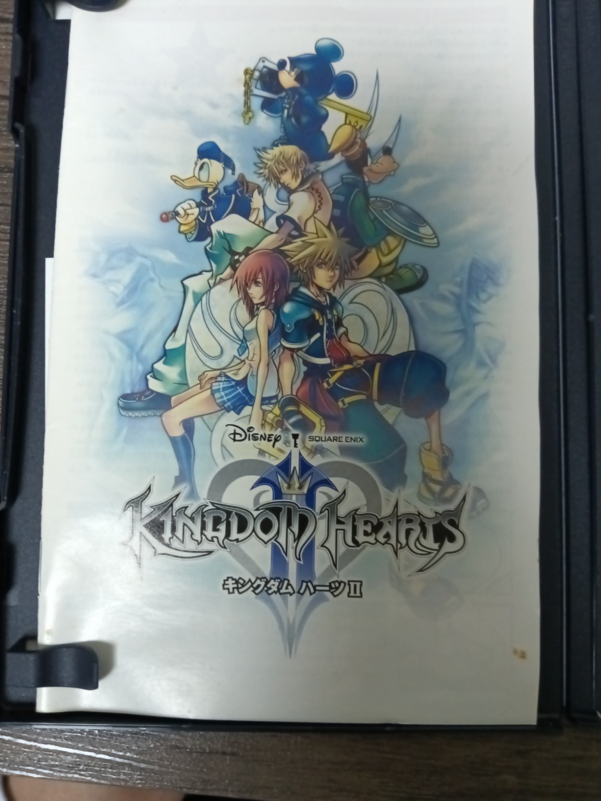 ” KINGDOM HEARTS ” 1 and 2 Lot2 PS2 Sony Disny SQUARE ENIX