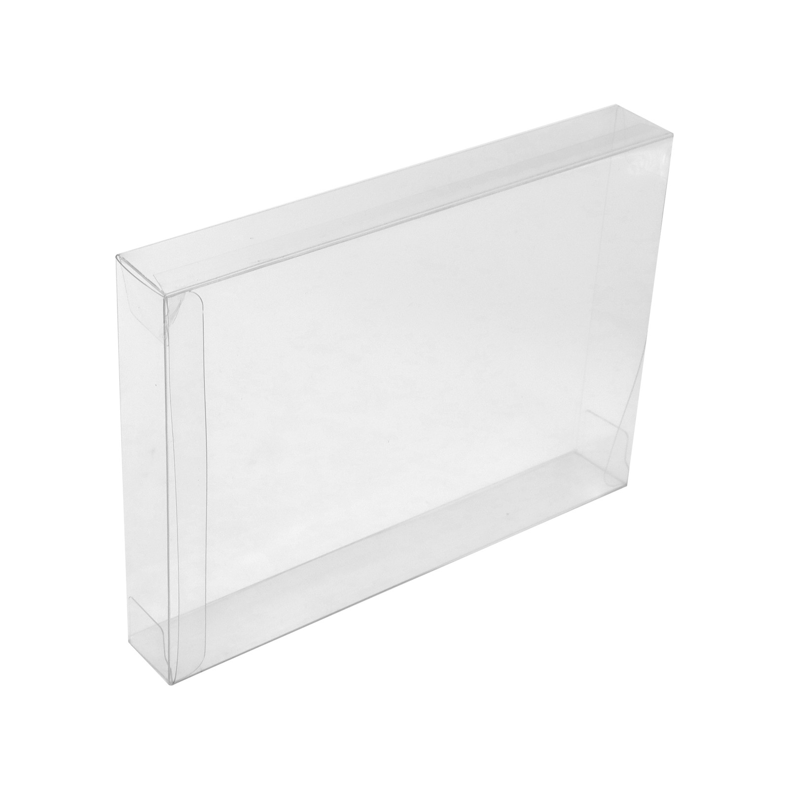 25x Clear Plastic Nintendo Protector Case for Retail NES Game Box Thick Sleeves