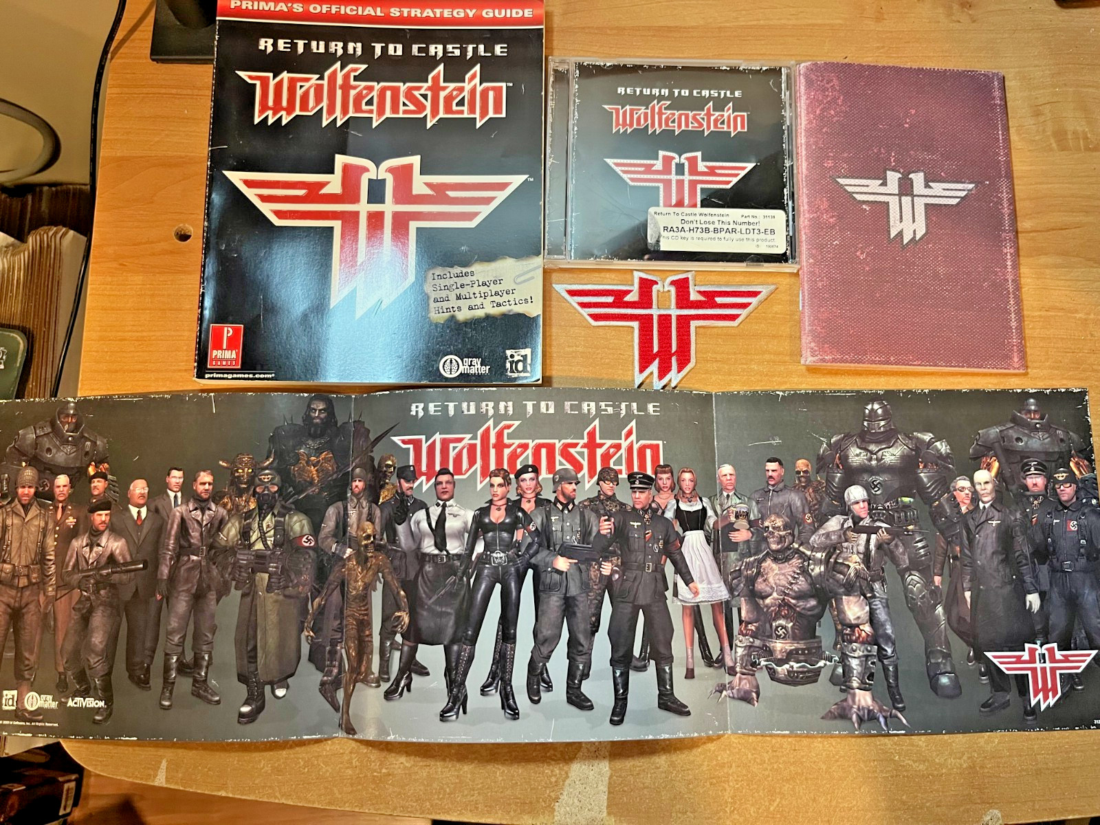 Return to Castle Wolfenstein: PC Big Box 2001 Limited Edition Metal Tin CIB
