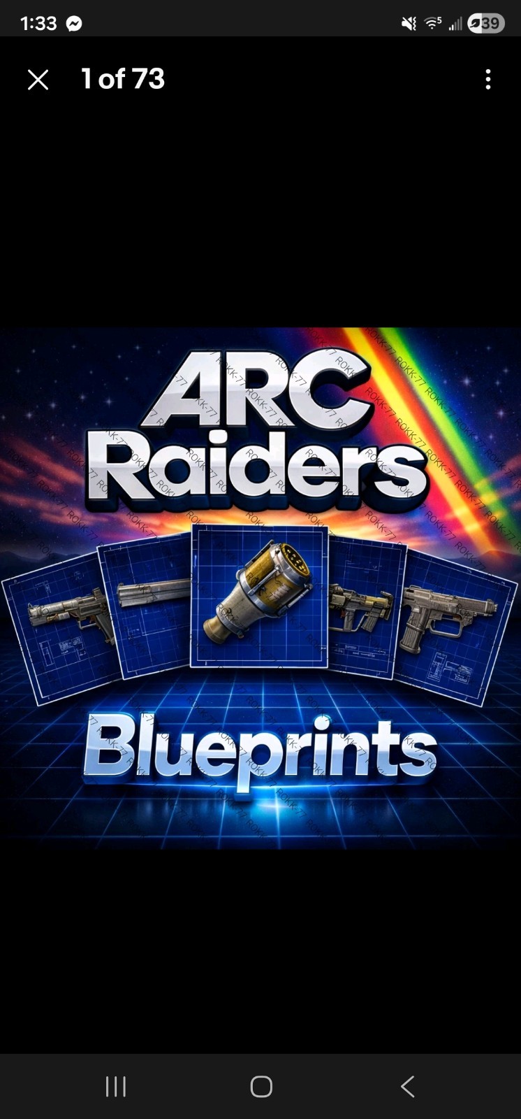 ARC Raiders Tempest Blueprint Video Game Accessory Digital In-Game Item
