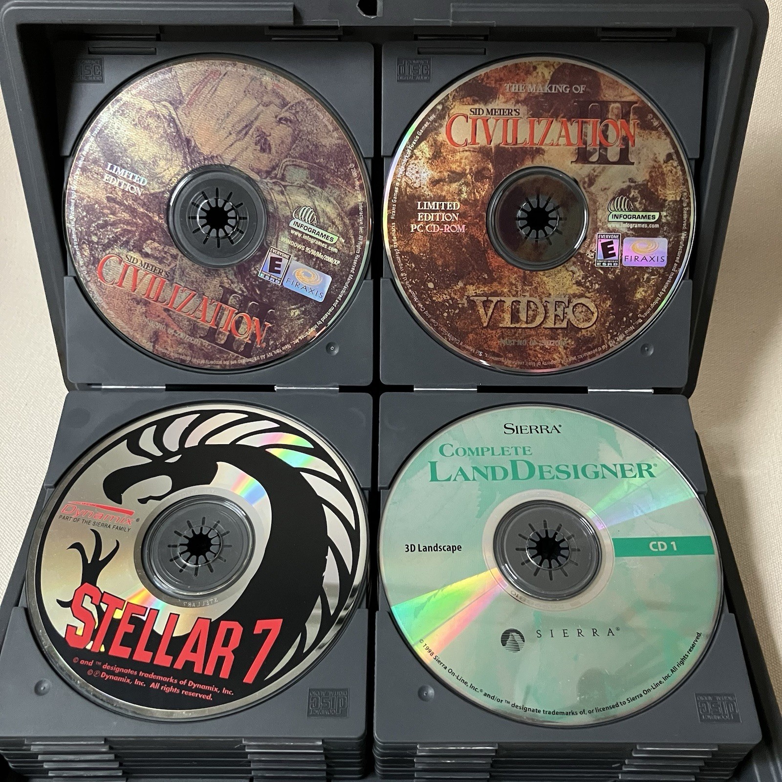 Mixed Lot of 20 VTG Computer PC CD-Rom Games & Discs 90’s 2000’s Y2k Bundle