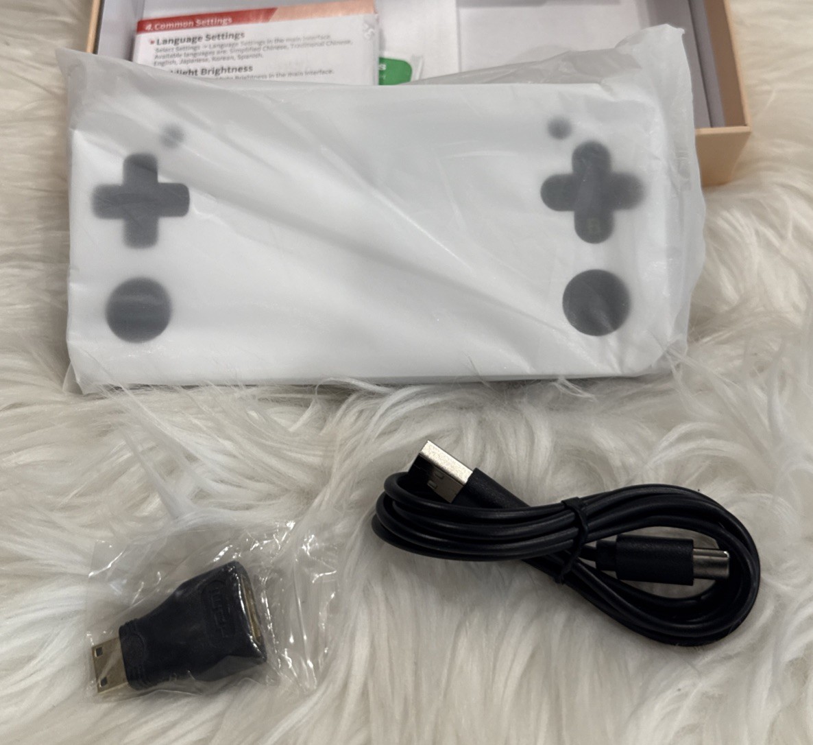 RG35XX H, Anbernic Retro Handheld Gaming Console Dual Joystick Design 3.5-inch H