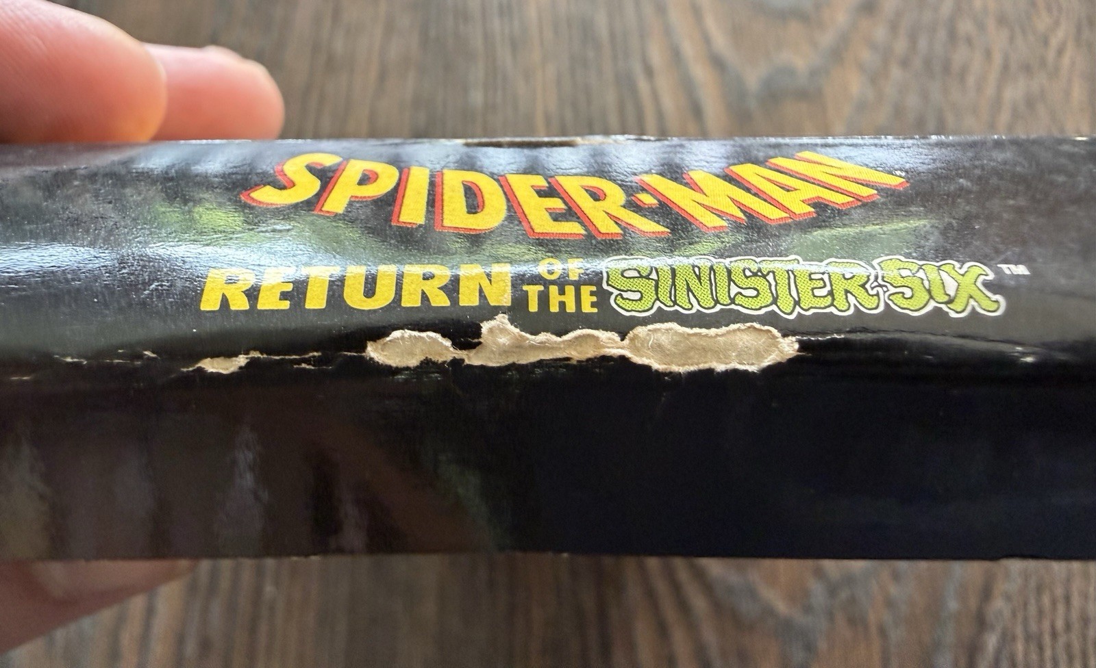 Spider-Man: Return of the Sinister Six Complete in Box CIB (Nintendo, NES 1992)