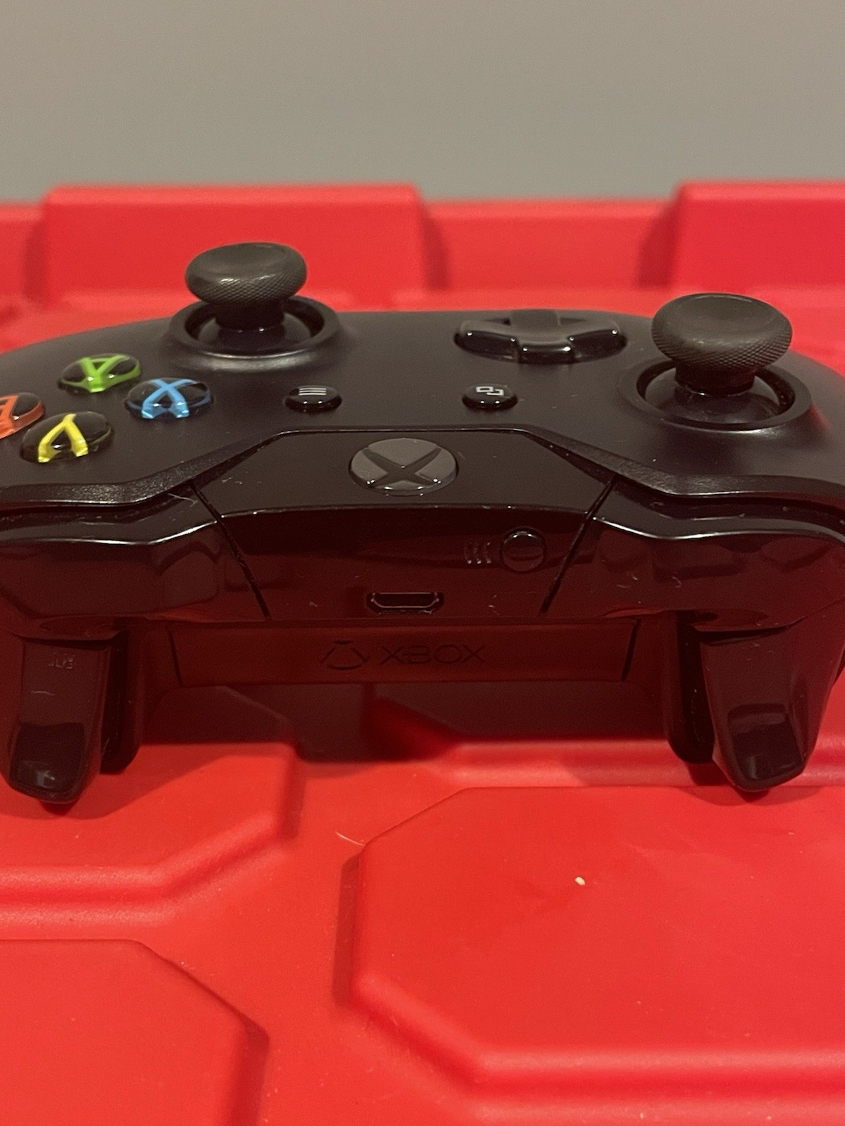 Microsoft Xbox One Wireless Controller Black Model 1537 – Tested Working – Used
