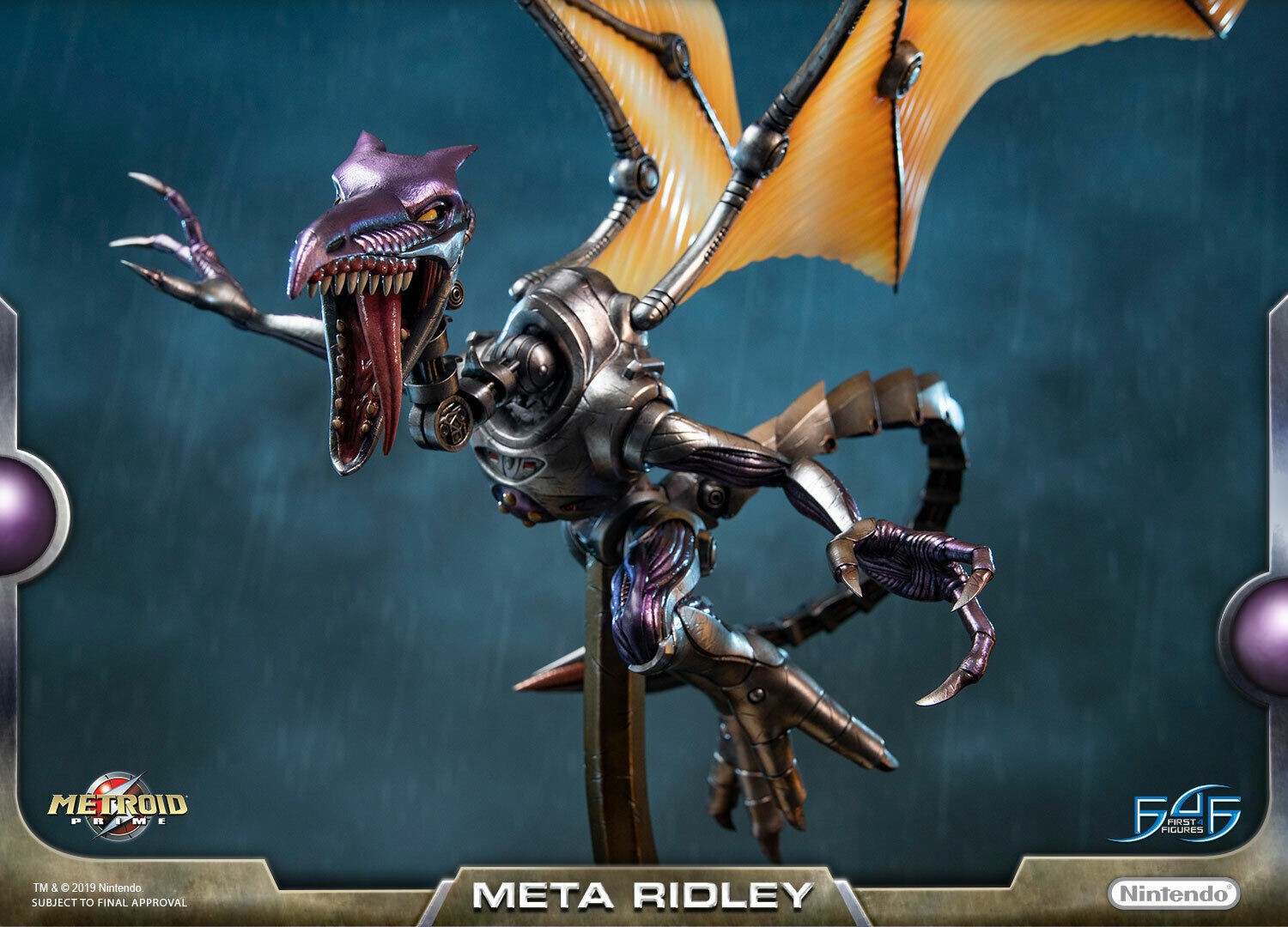 First4Figures Metroid Prime Meta Ridley Standard Edition Mint in Box SEALED