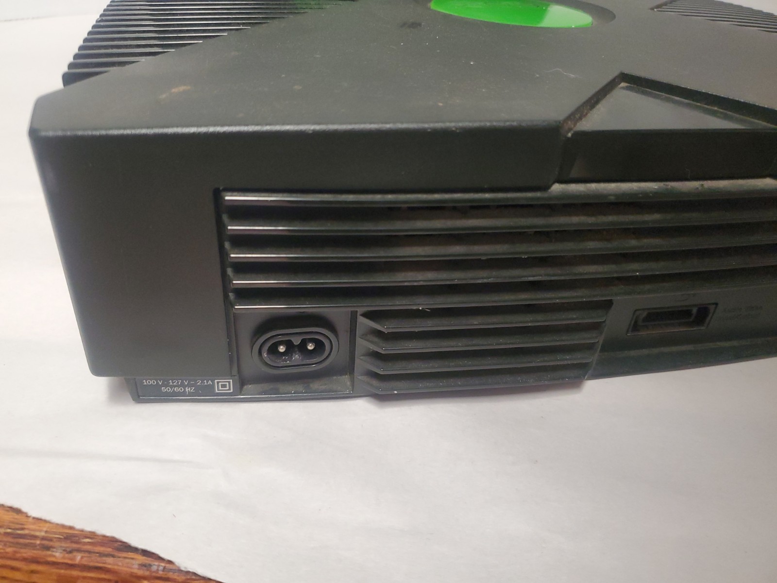 2 Microsoft Original Xbox Console, Tested For Power Only, For Parts Or Repair