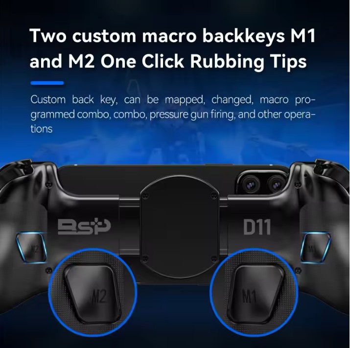 BSP-D11Stretching Mobile Gaming Wireless Phone Controller For Android/IOS/TABLET