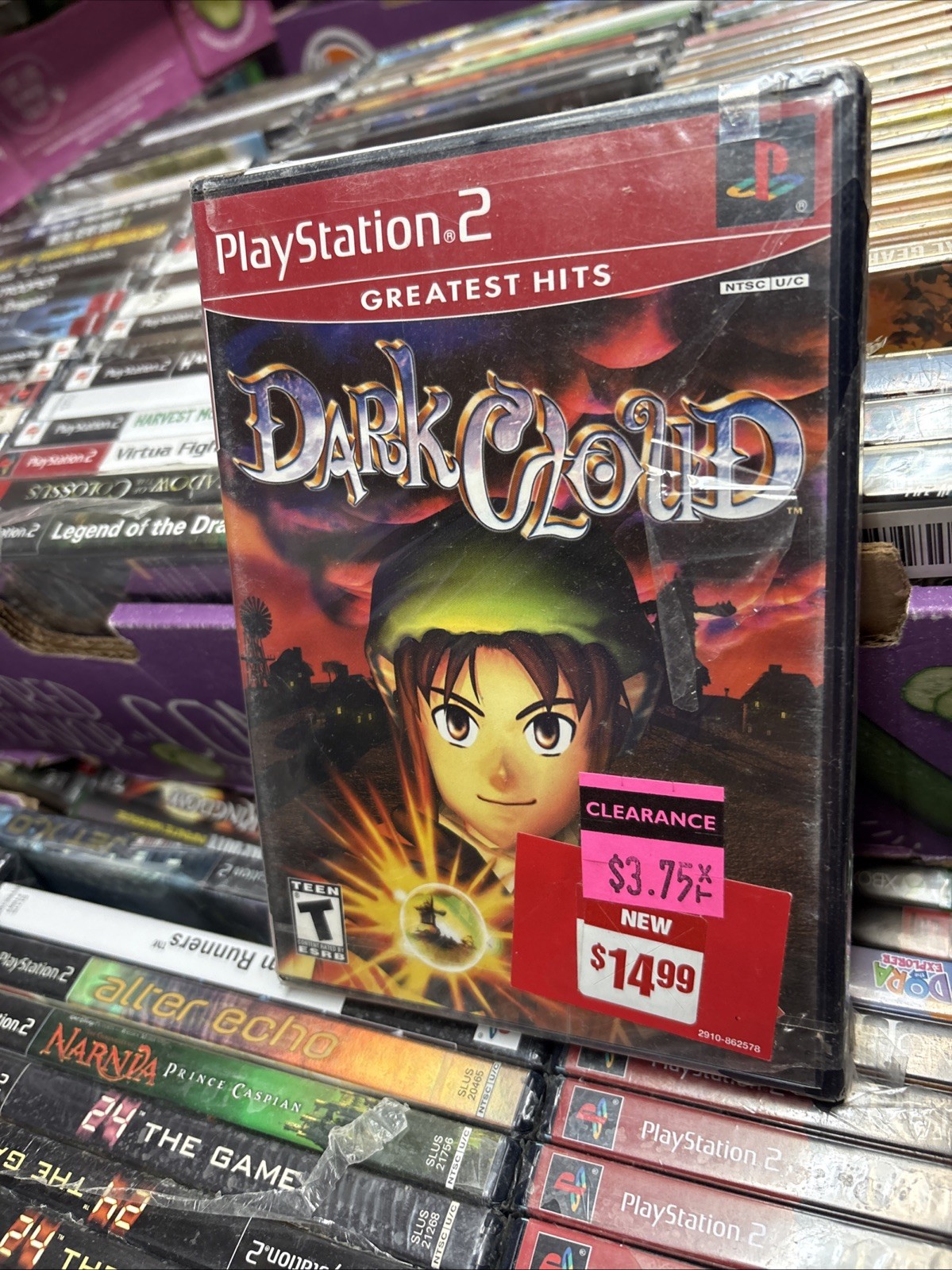DARK CLOUD (Sony PlayStation 2 Greatest Hits Brand New Factory Sealed
