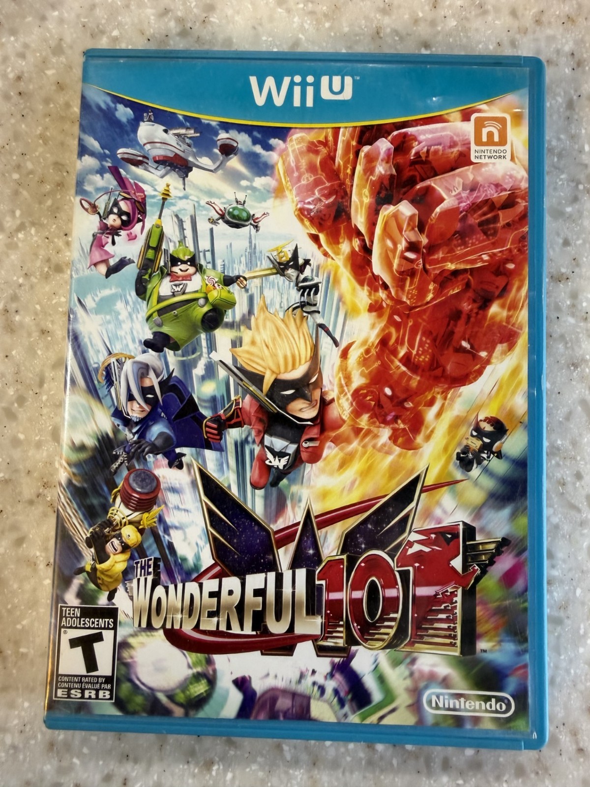 THE WONDERFUL 101 WII U NINTENDO WIIU WII U GAME, MANUAL & CASE COMPLETE NES HQ