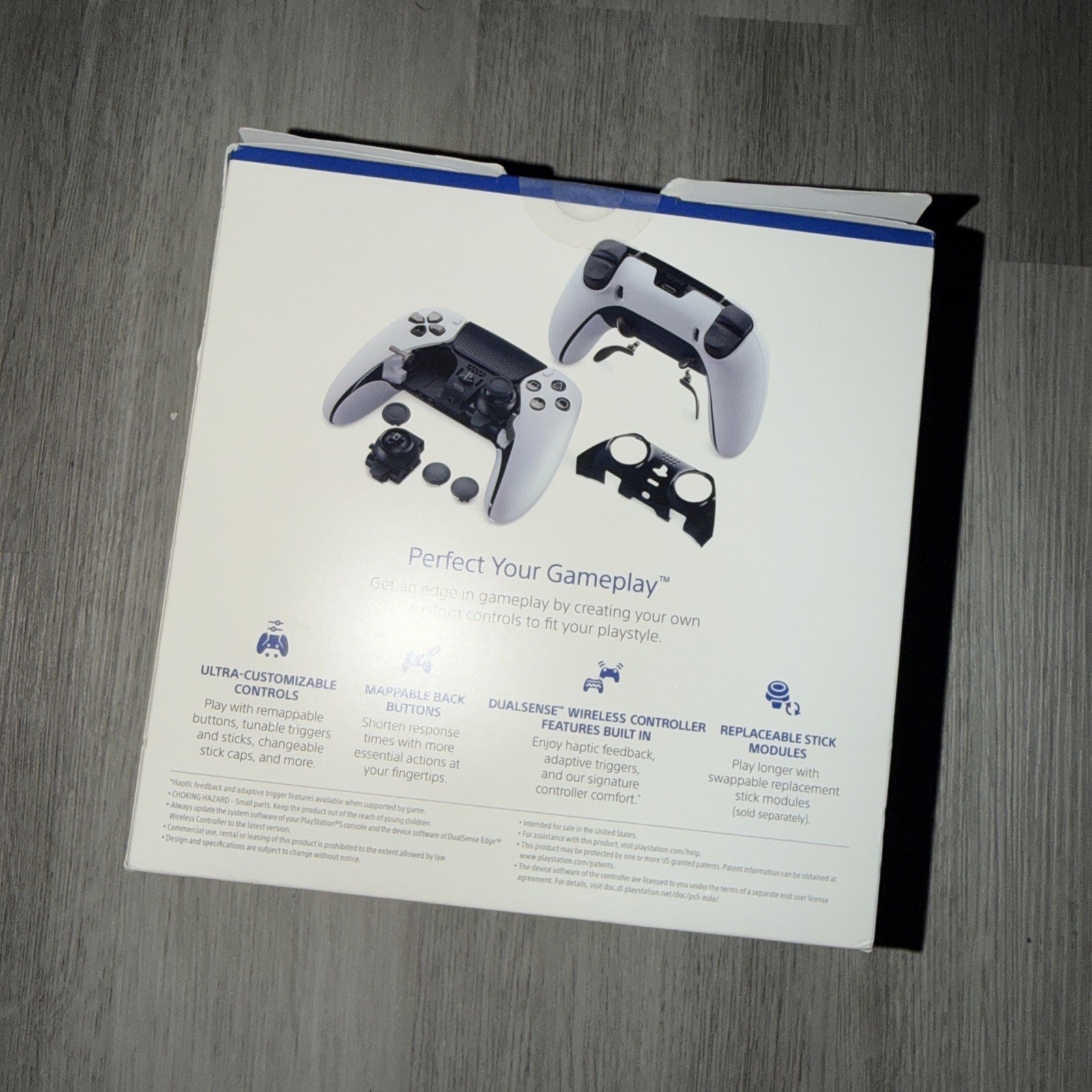 Sony PlayStation 5 DualSense Edge Wireless Controller – White
