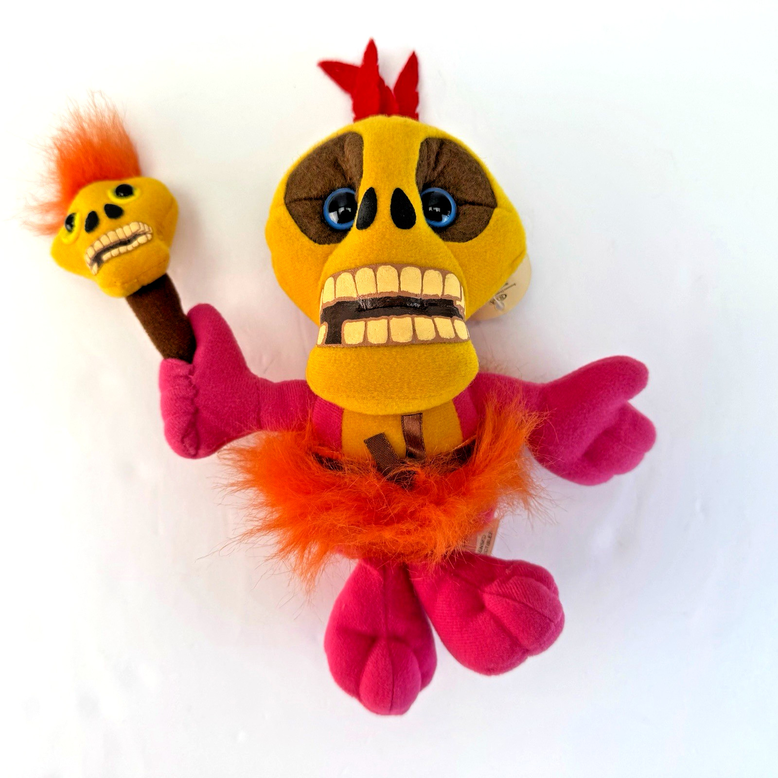 Vintage Banjo-Kazooie Mumbo Jumbo Plush Nintendo 64 BD&A Collectible Small NWT