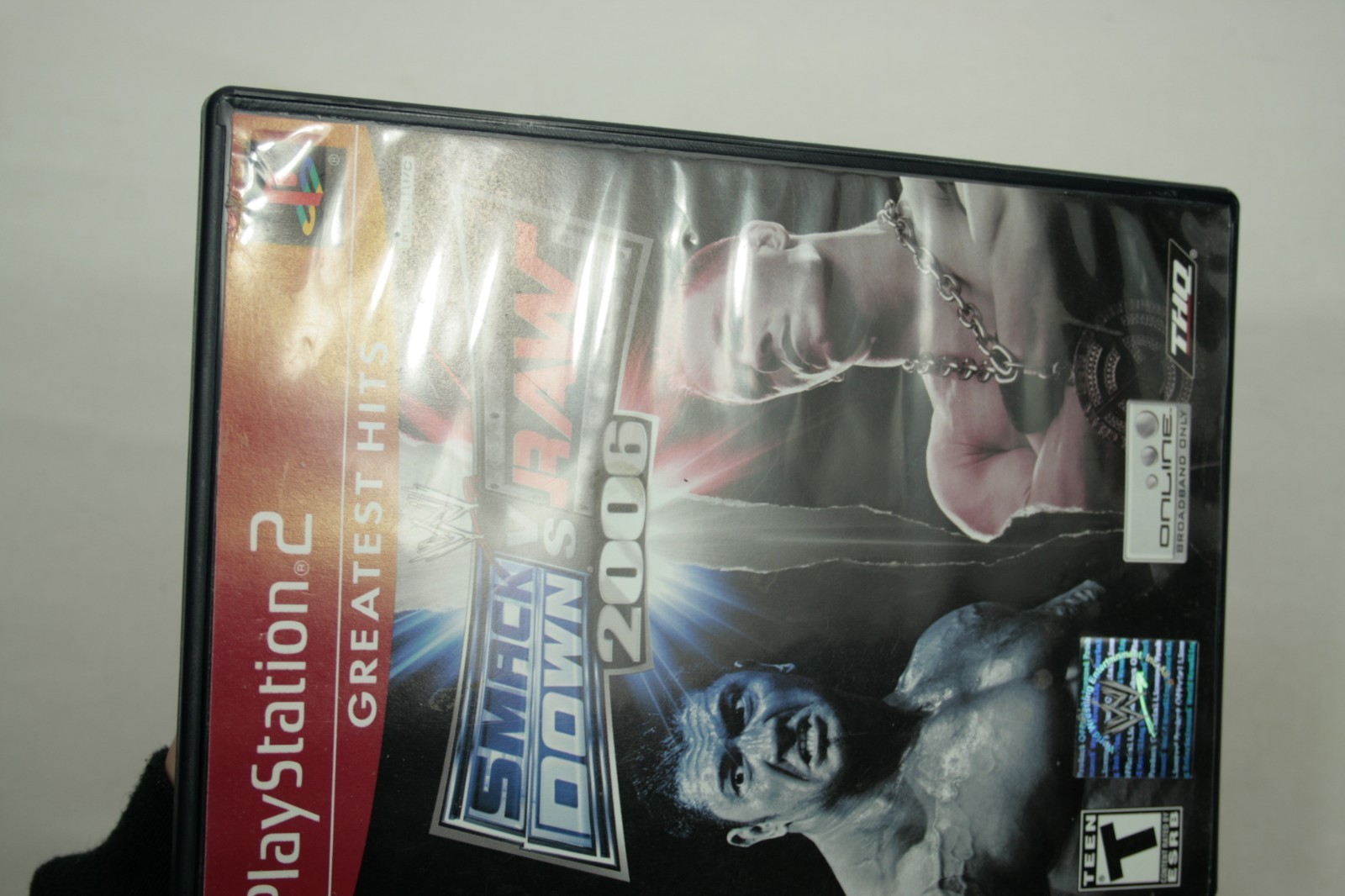 WWE Smackdown vs Raw 2006 PS2 CIB Sony PlayStation 2 Complete with Manual Tested