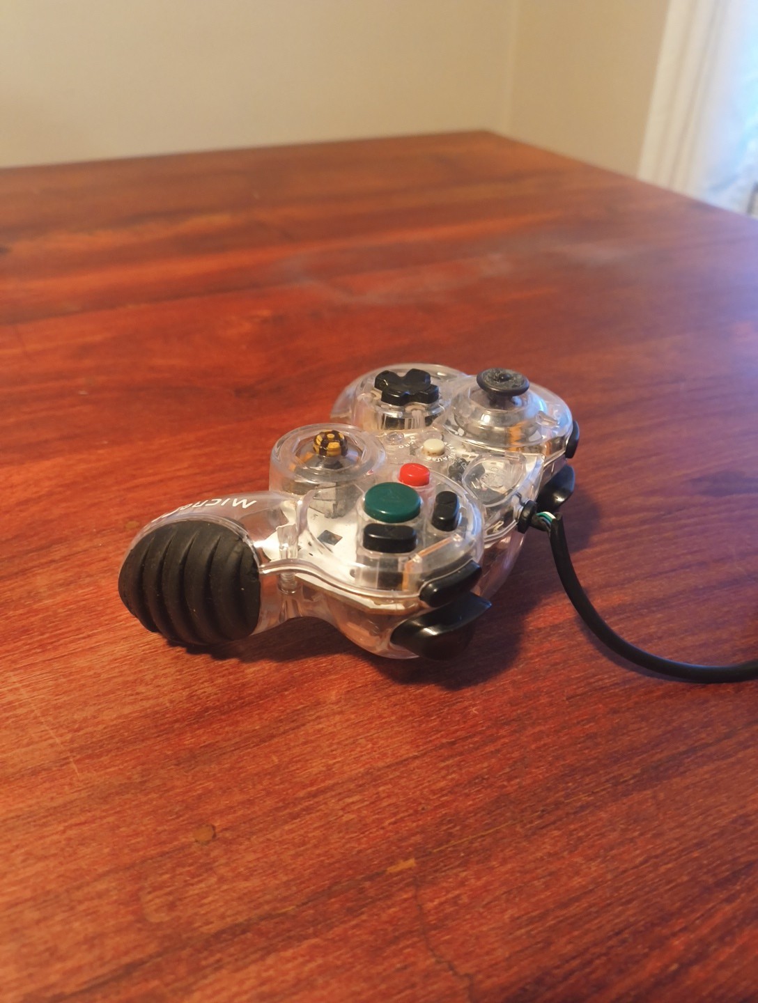 Nintendo Wii/GameCube Controller – Clear “Damaged Repair Or Parts” #4