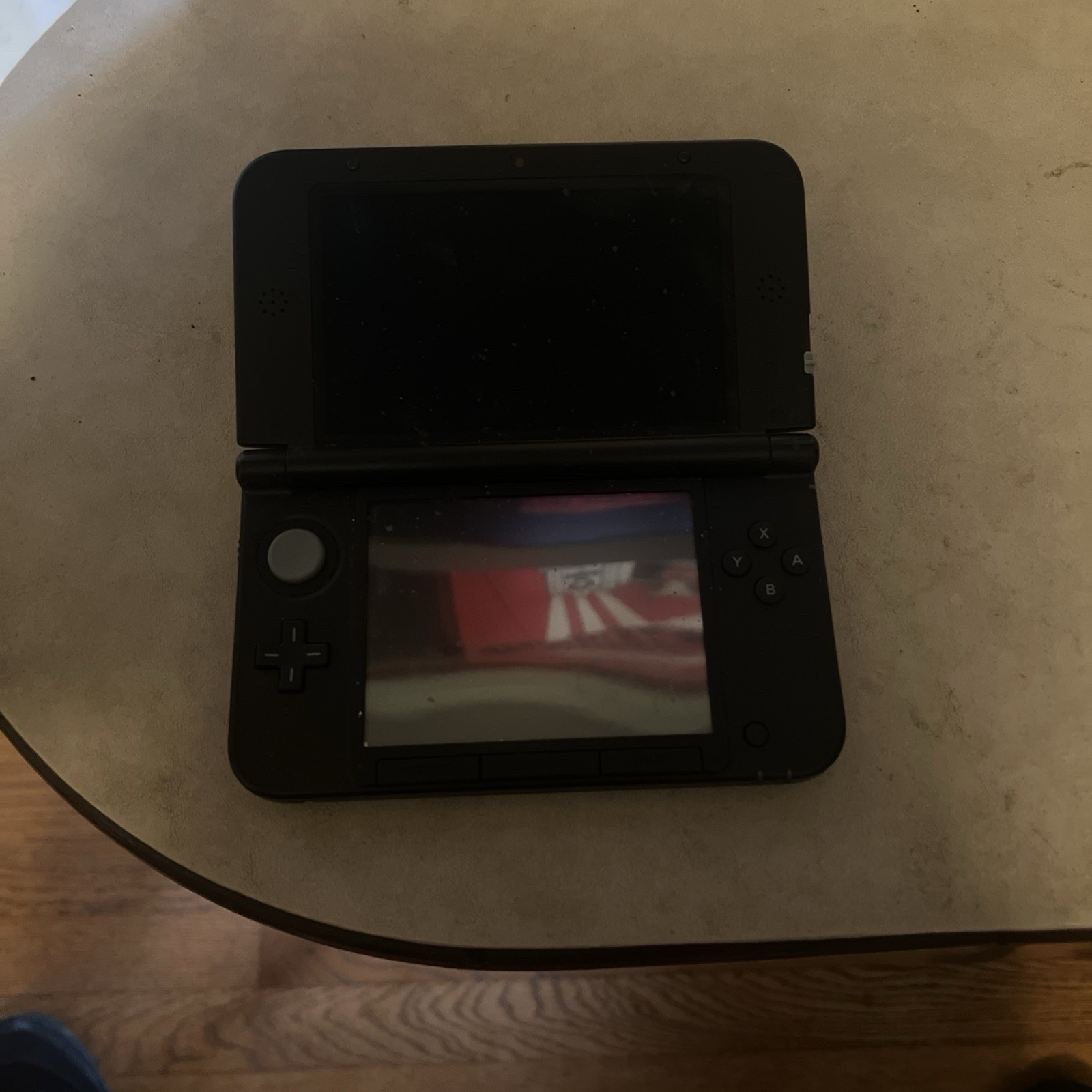 Nintendo 3DS XL Blue/Black Handheld System (SPRSBKA1) No Pen
