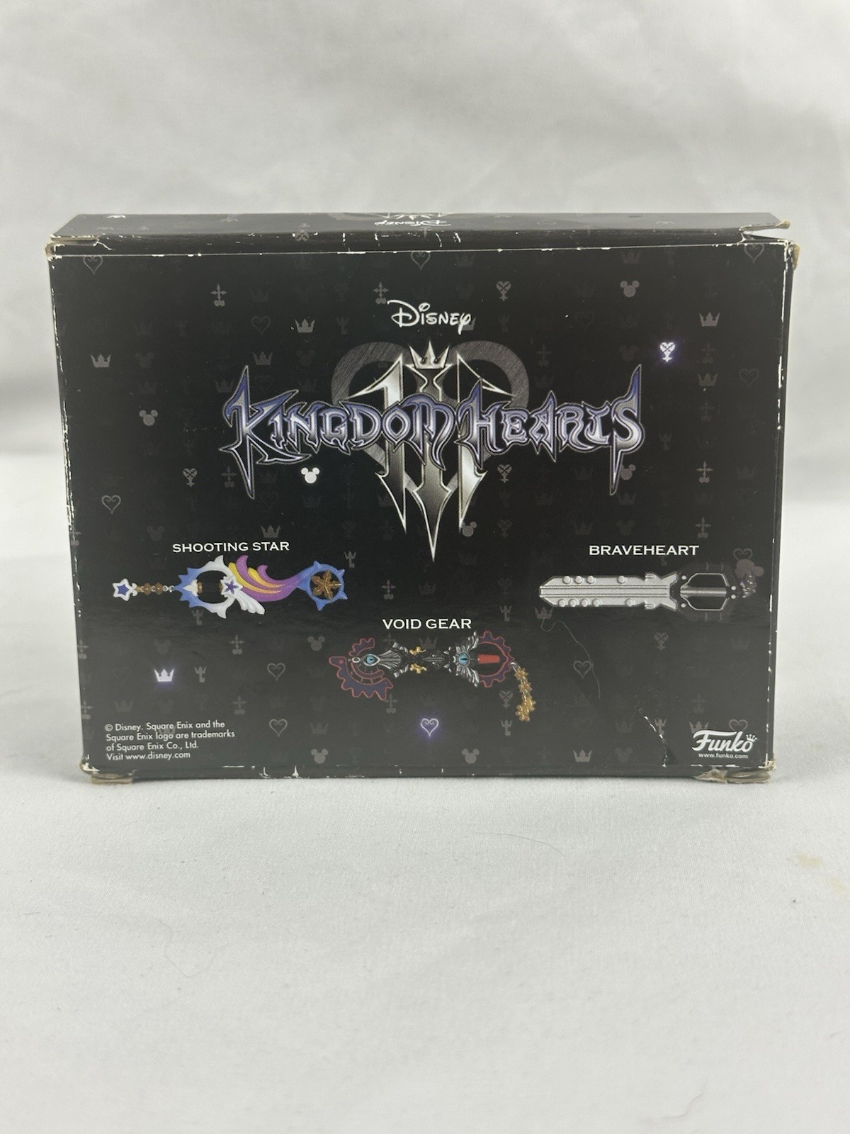 Funko Kingdom Hearts Void Gear Shooting Star Braveheart Keyblade 3 Pack GameStop