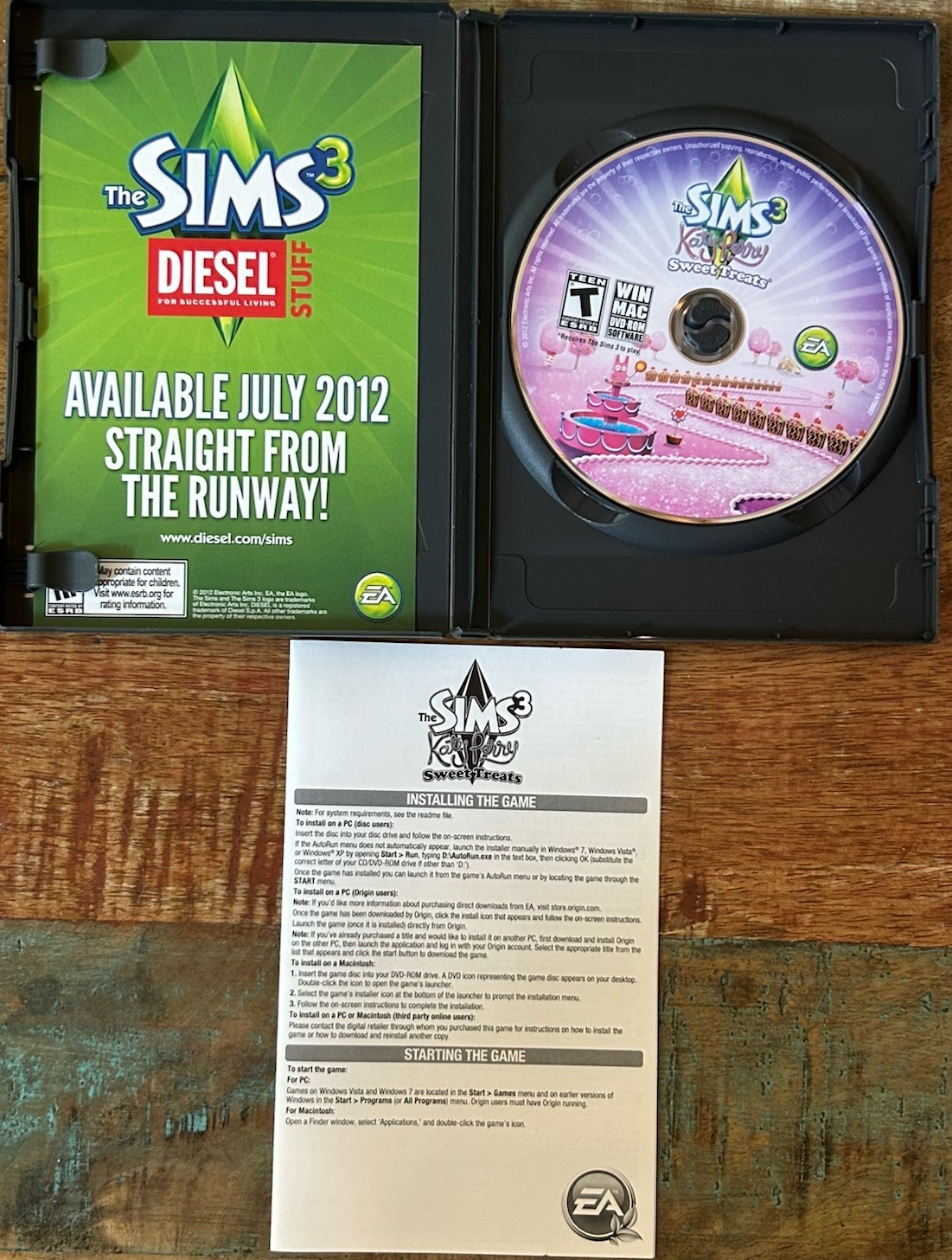 The Sims 3: Katy Perry Sweet Treats (Windows/Mac, 2012) PC Complete
