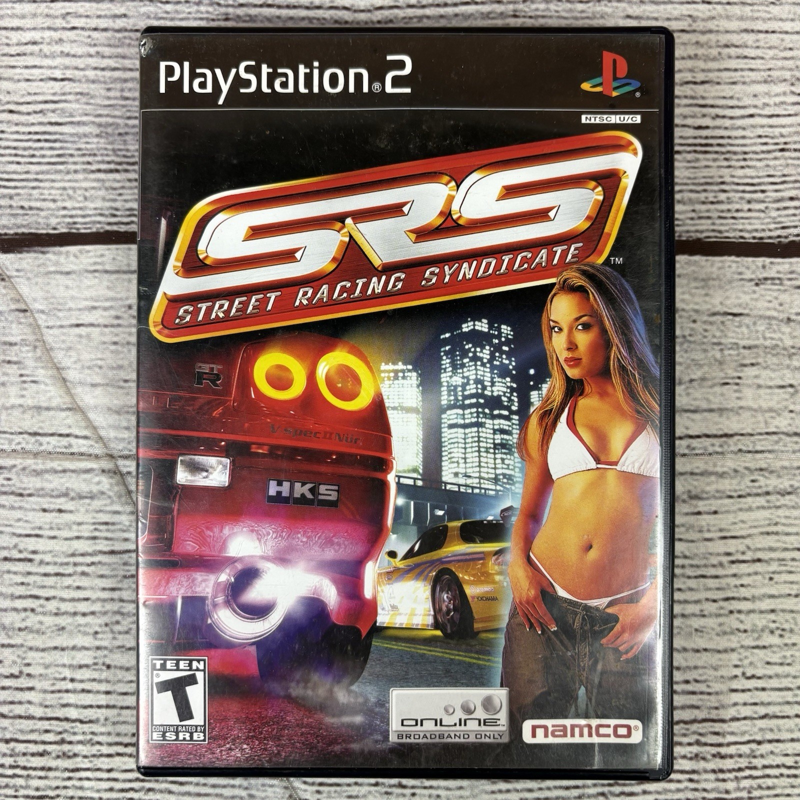 Sony PlayStation 2 Street Racing Syndicate SRS Racing / Action Video Game
