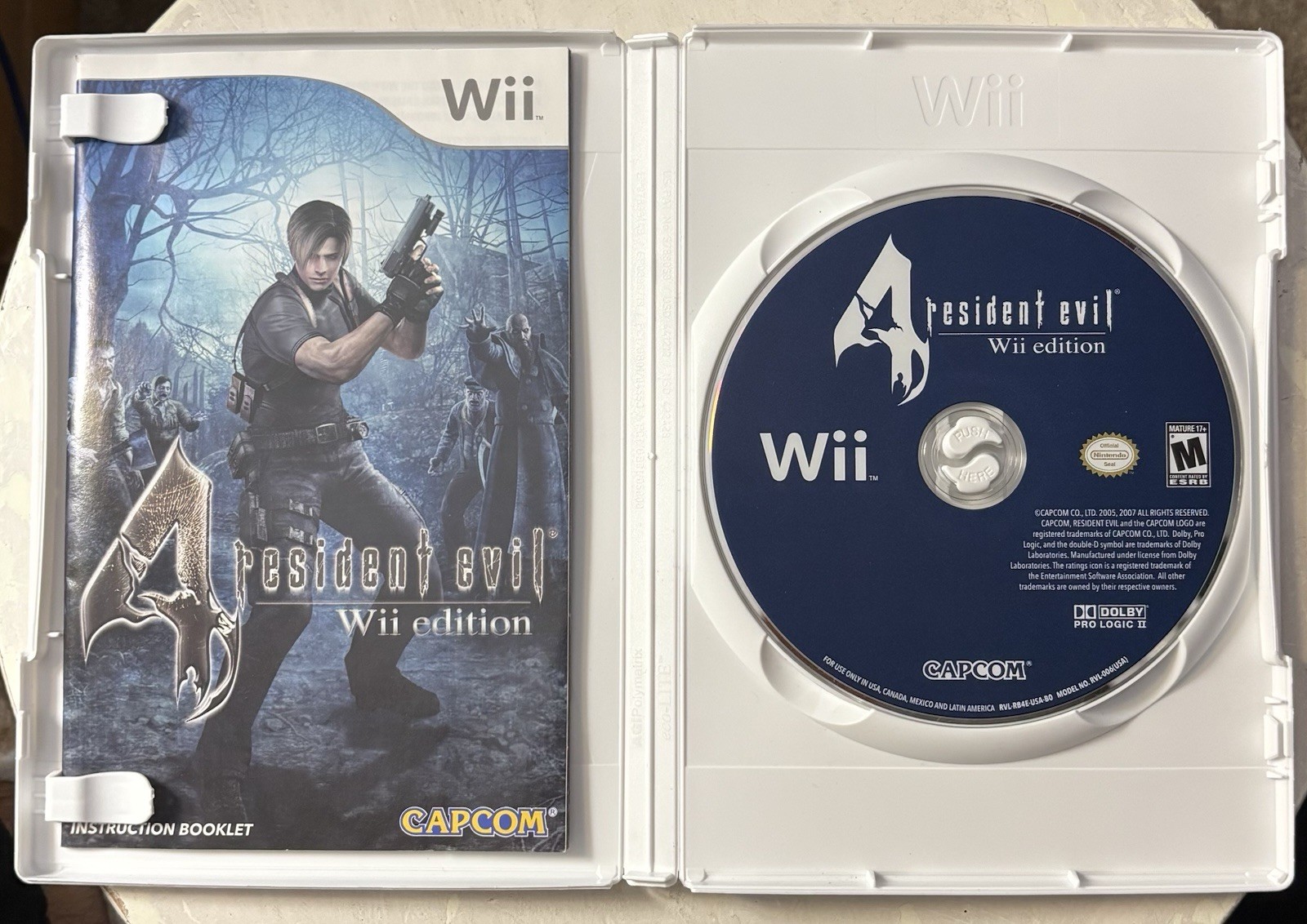 Resident Evil 4: Wii Edition (Nintendo Wii, 2007) – Tested, Works Great