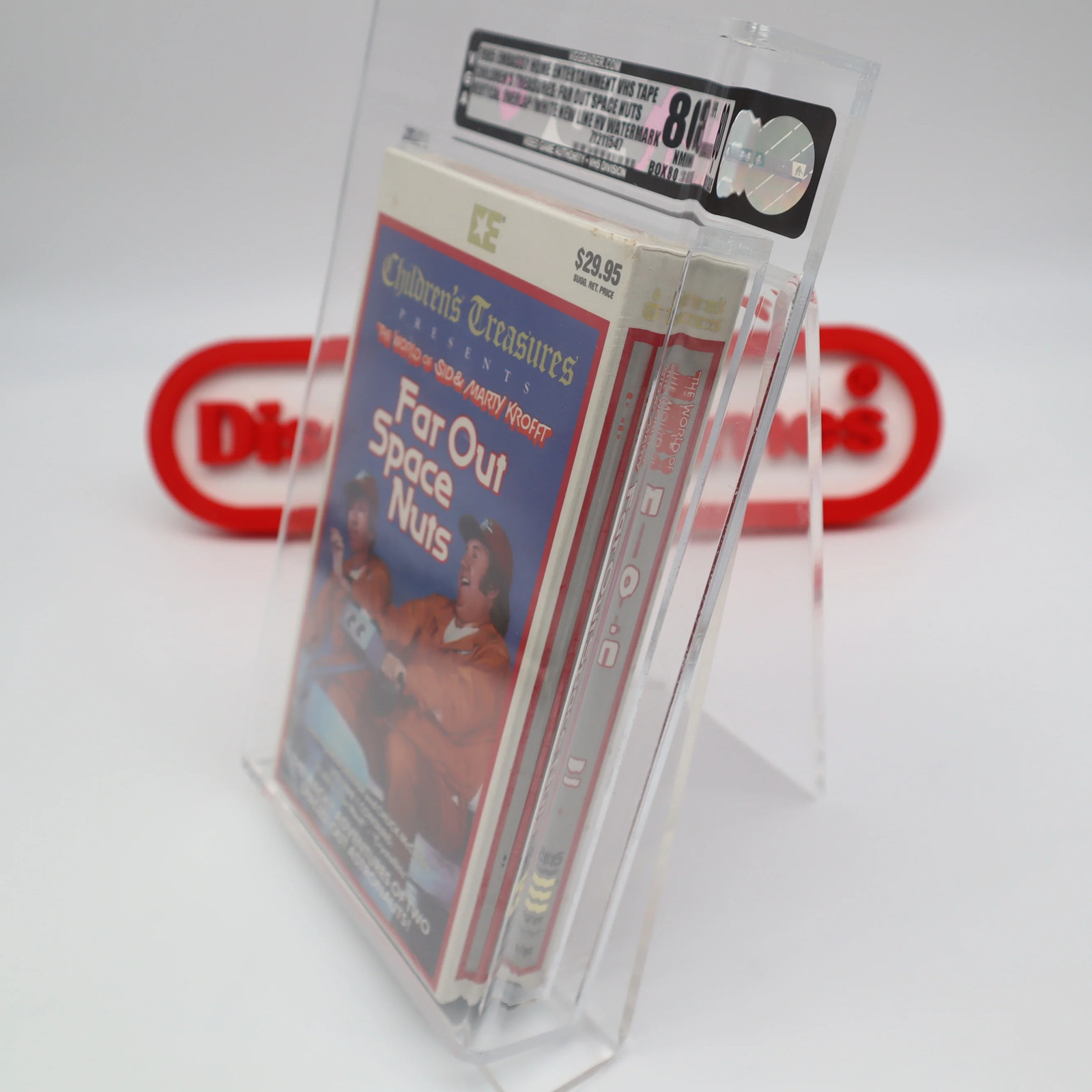 VHS FAR OUT SPACE NUTS – VGA GRADED 80 NM SILVER 85 SEAL! NEW & Factory Sealed!