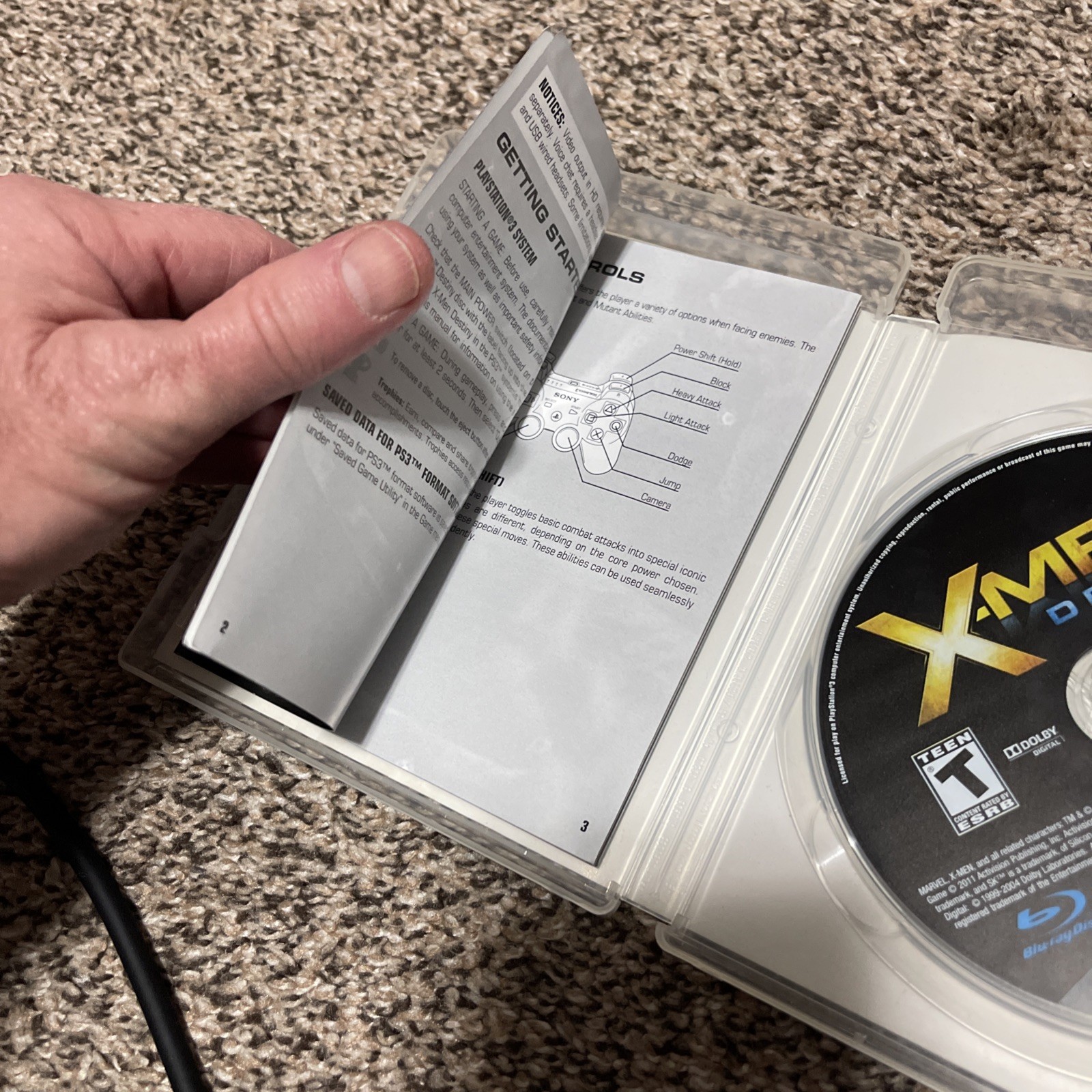X-Men Destiny – Sony Playstation 3 Pristine Tested Authentic Tested Works Great