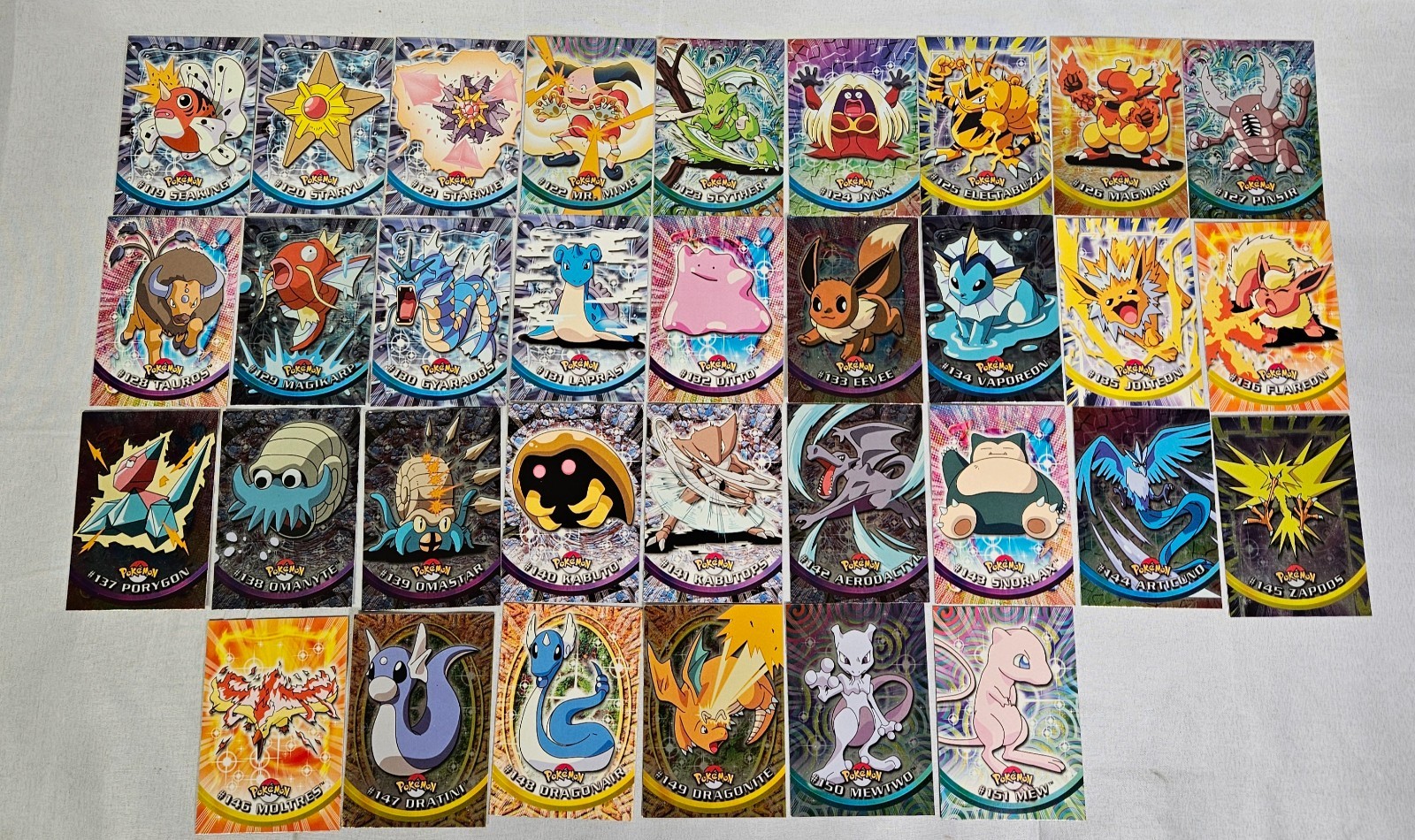 Topps Pokemon 151 Pokedex Set Mix Holo Non Holo INCOMPLETE READ DESC