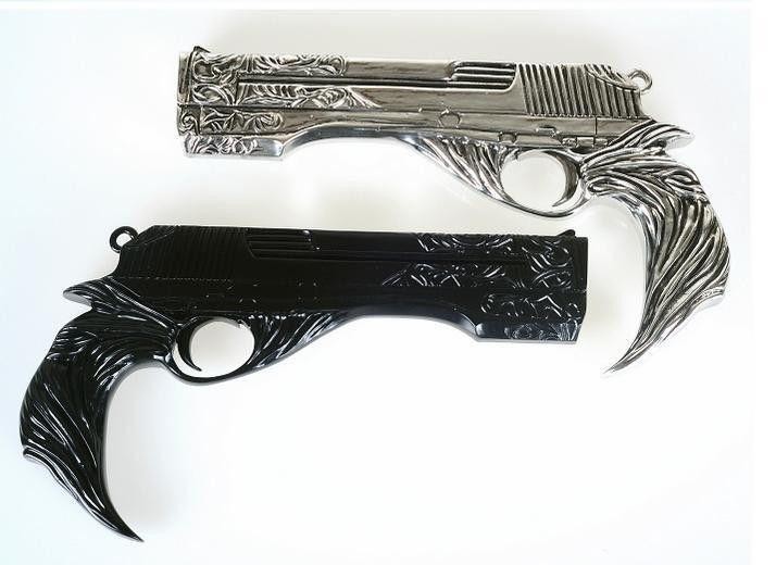 11.5” Devil May Cry Ebony & Ivory Pair Dante Pistol Foam Replica Cosplay Costume
